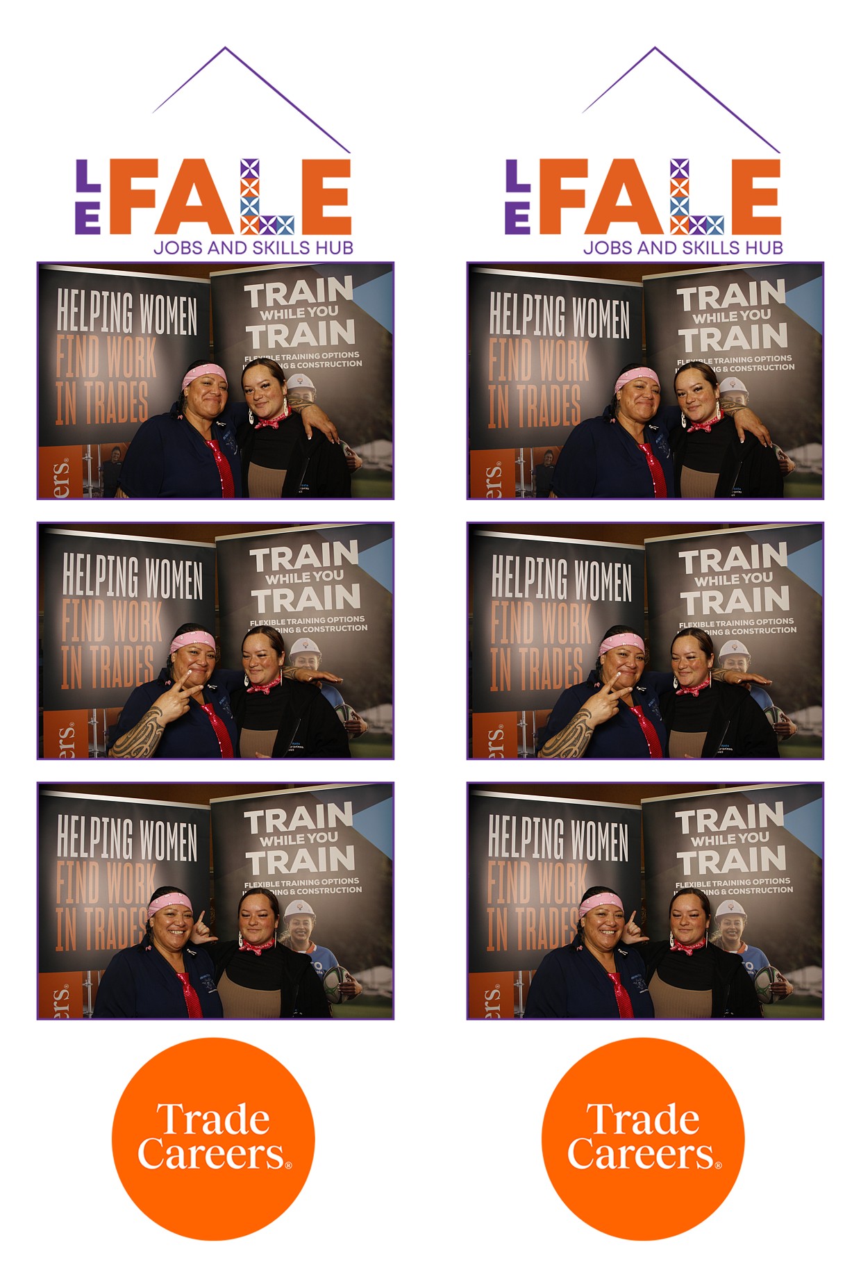 LA FALE - Jobs & Skills Expo 2022 | View more photos from the event at wgtngallery.classicphotobooths.co.nz/u/wgtncpbgallery/LA-FALE-Jobs-Skills-Expo-2022