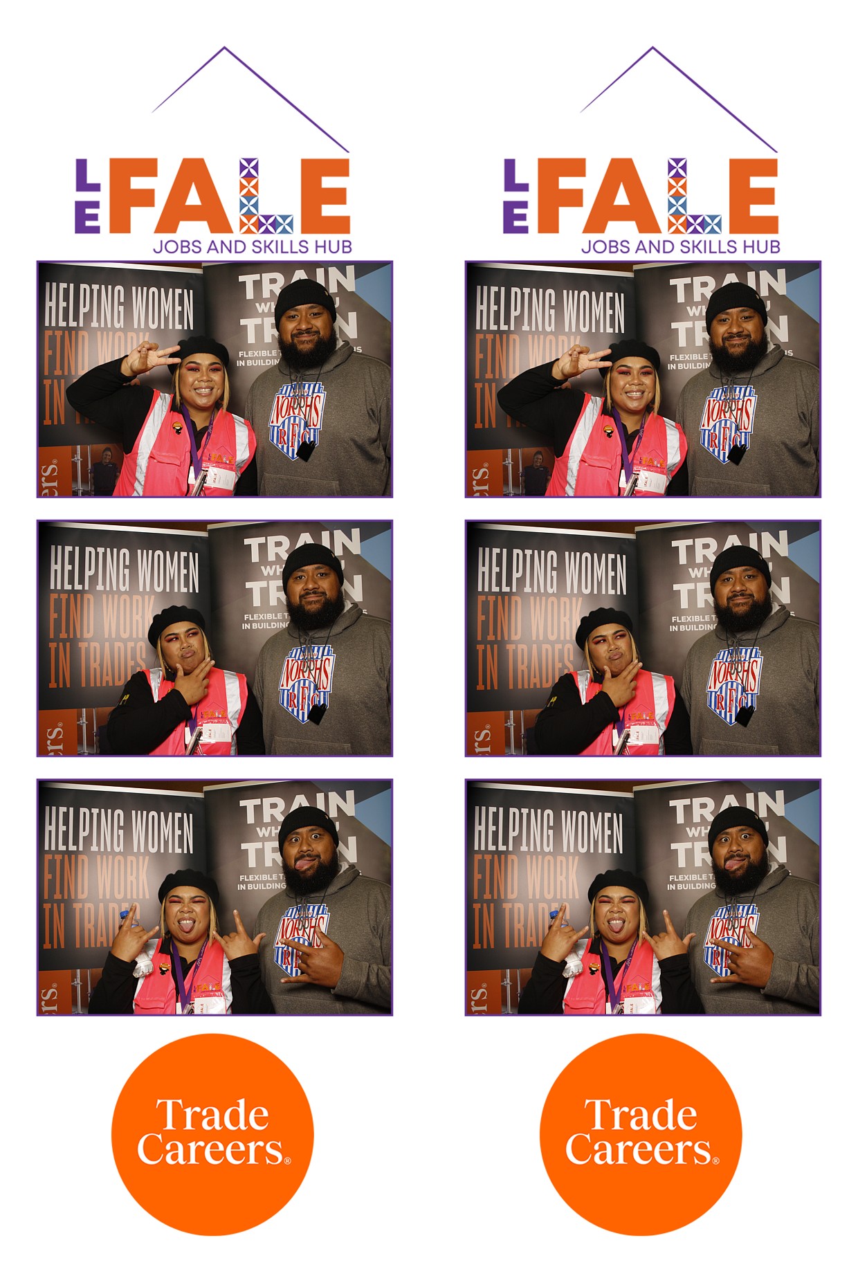 LA FALE - Jobs & Skills Expo 2022 | View more photos from the event at wgtngallery.classicphotobooths.co.nz/u/wgtncpbgallery/LA-FALE-Jobs-Skills-Expo-2022