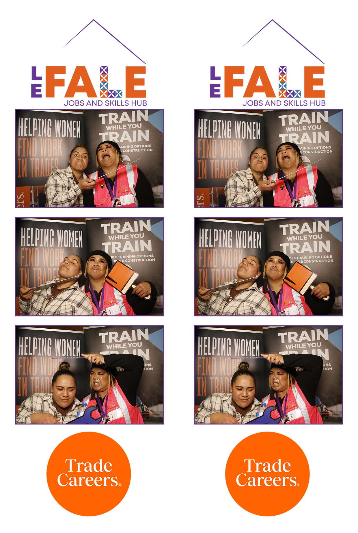 LA FALE - Jobs & Skills Expo 2022 | View more photos from the event at wgtngallery.classicphotobooths.co.nz/u/wgtncpbgallery/LA-FALE-Jobs-Skills-Expo-2022