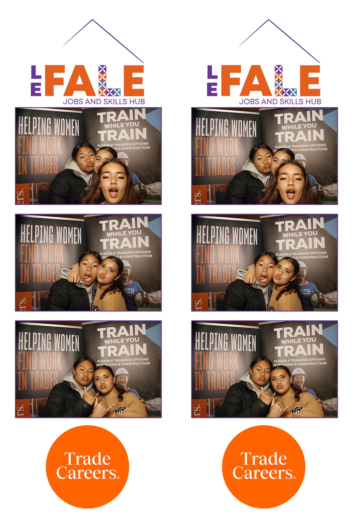 LA FALE - Jobs & Skills Expo 2022 | View more photos from the event at wgtngallery.classicphotobooths.co.nz/u/wgtncpbgallery/LA-FALE-Jobs-Skills-Expo-2022