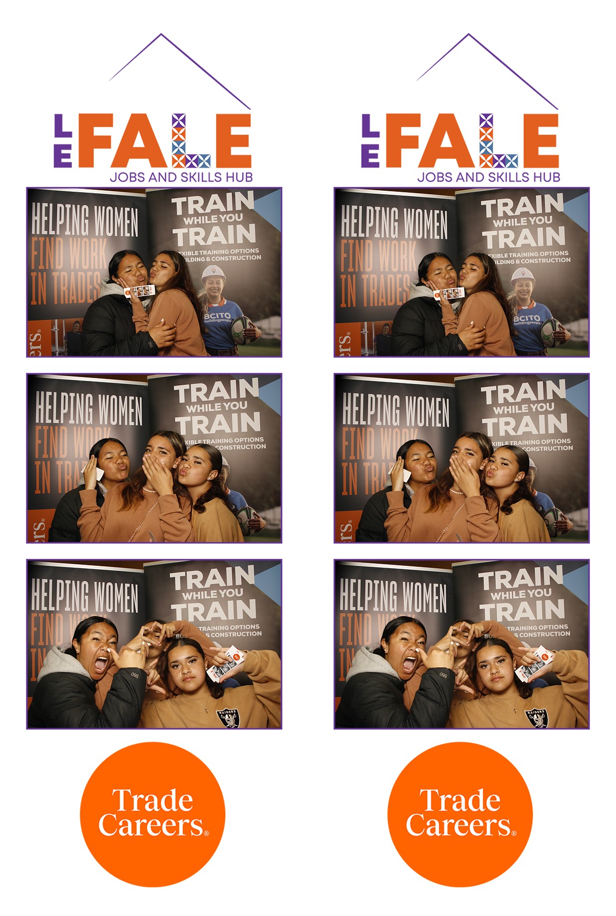 LA FALE - Jobs & Skills Expo 2022 | View more photos from the event at wgtngallery.classicphotobooths.co.nz/u/wgtncpbgallery/LA-FALE-Jobs-Skills-Expo-2022