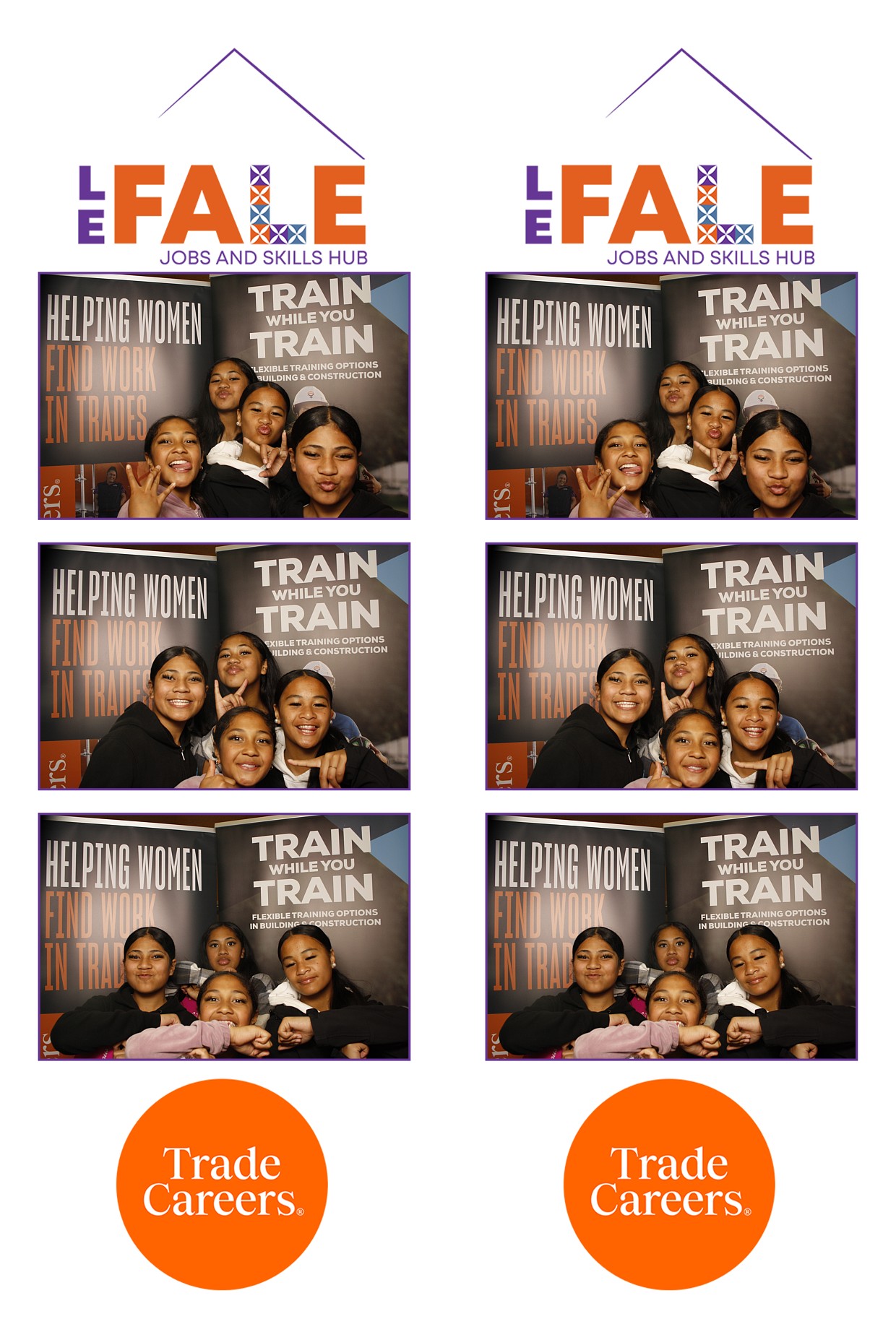 LA FALE - Jobs & Skills Expo 2022 | View more photos from the event at wgtngallery.classicphotobooths.co.nz/u/wgtncpbgallery/LA-FALE-Jobs-Skills-Expo-2022