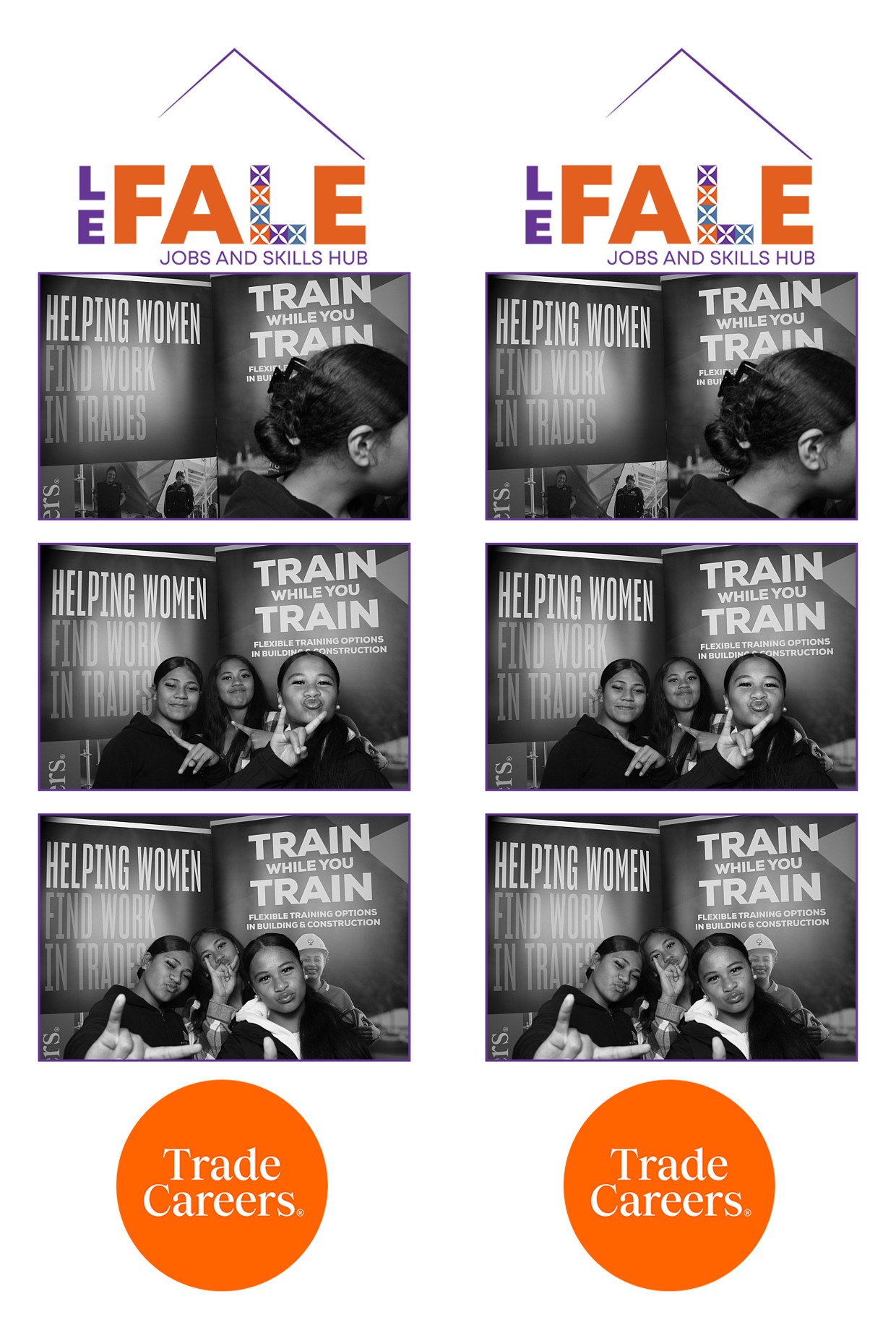LA FALE - Jobs & Skills Expo 2022 | View more photos from the event at wgtngallery.classicphotobooths.co.nz/u/wgtncpbgallery/LA-FALE-Jobs-Skills-Expo-2022