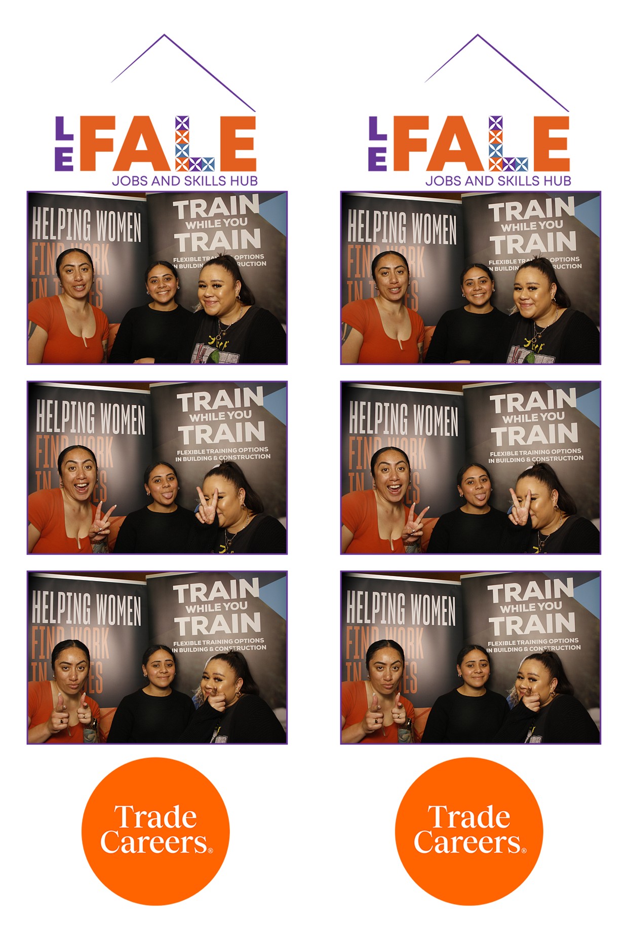 LA FALE - Jobs & Skills Expo 2022 | View more photos from the event at wgtngallery.classicphotobooths.co.nz/u/wgtncpbgallery/LA-FALE-Jobs-Skills-Expo-2022
