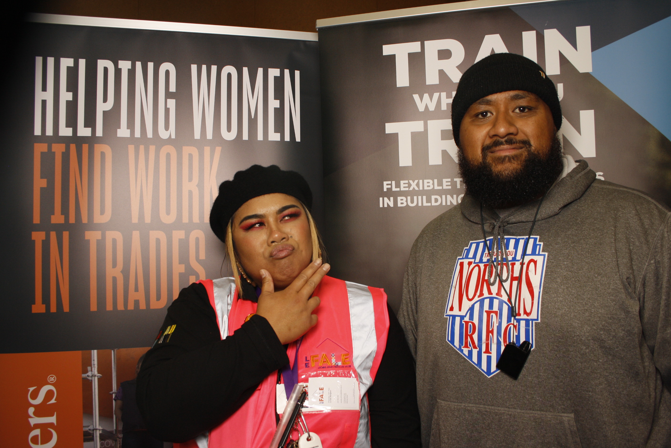 LA FALE - Jobs & Skills Expo 2022 | View more photos from the event at wgtngallery.classicphotobooths.co.nz/u/wgtncpbgallery/LA-FALE-Jobs-Skills-Expo-2022