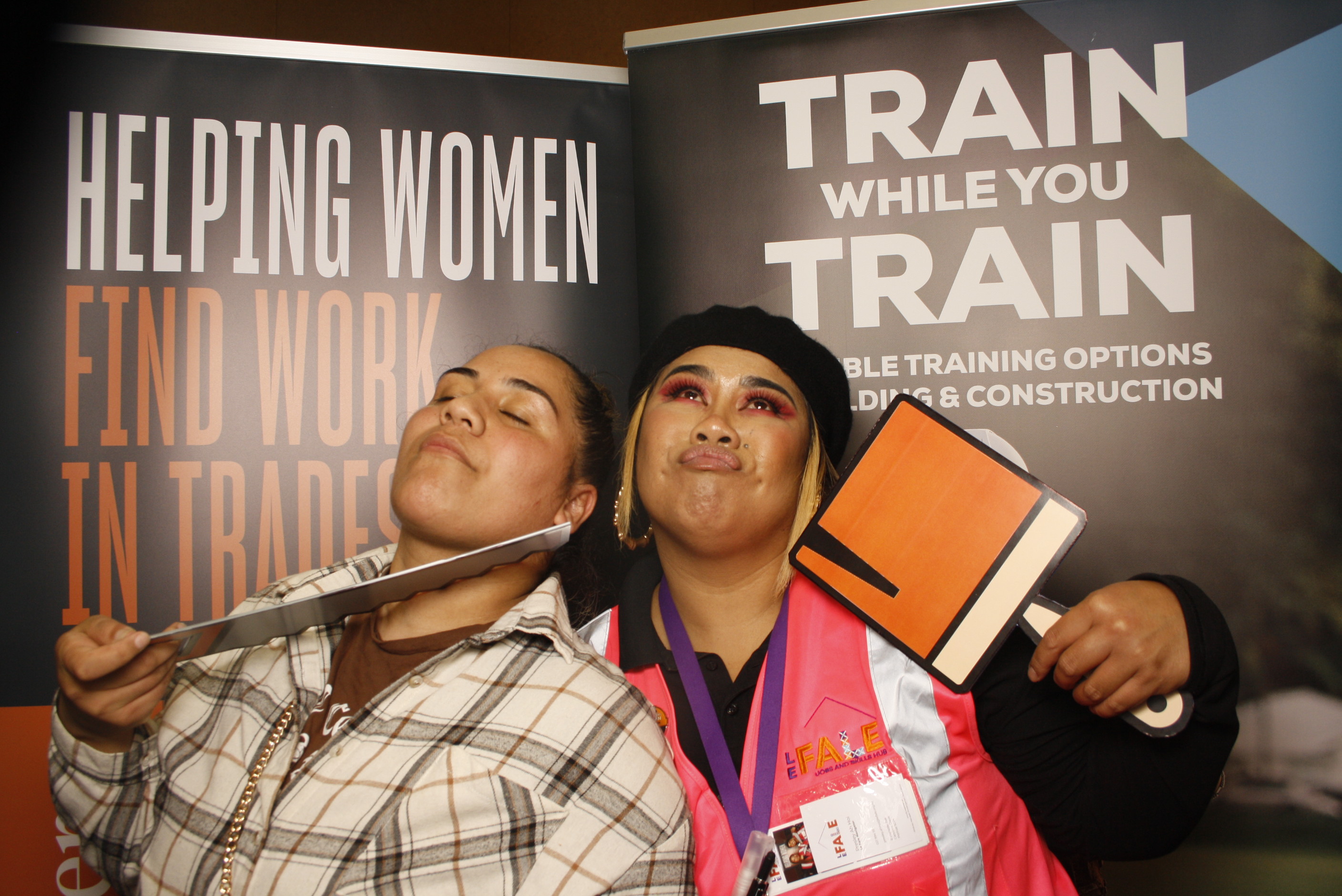 LA FALE - Jobs & Skills Expo 2022 | View more photos from the event at wgtngallery.classicphotobooths.co.nz/u/wgtncpbgallery/LA-FALE-Jobs-Skills-Expo-2022