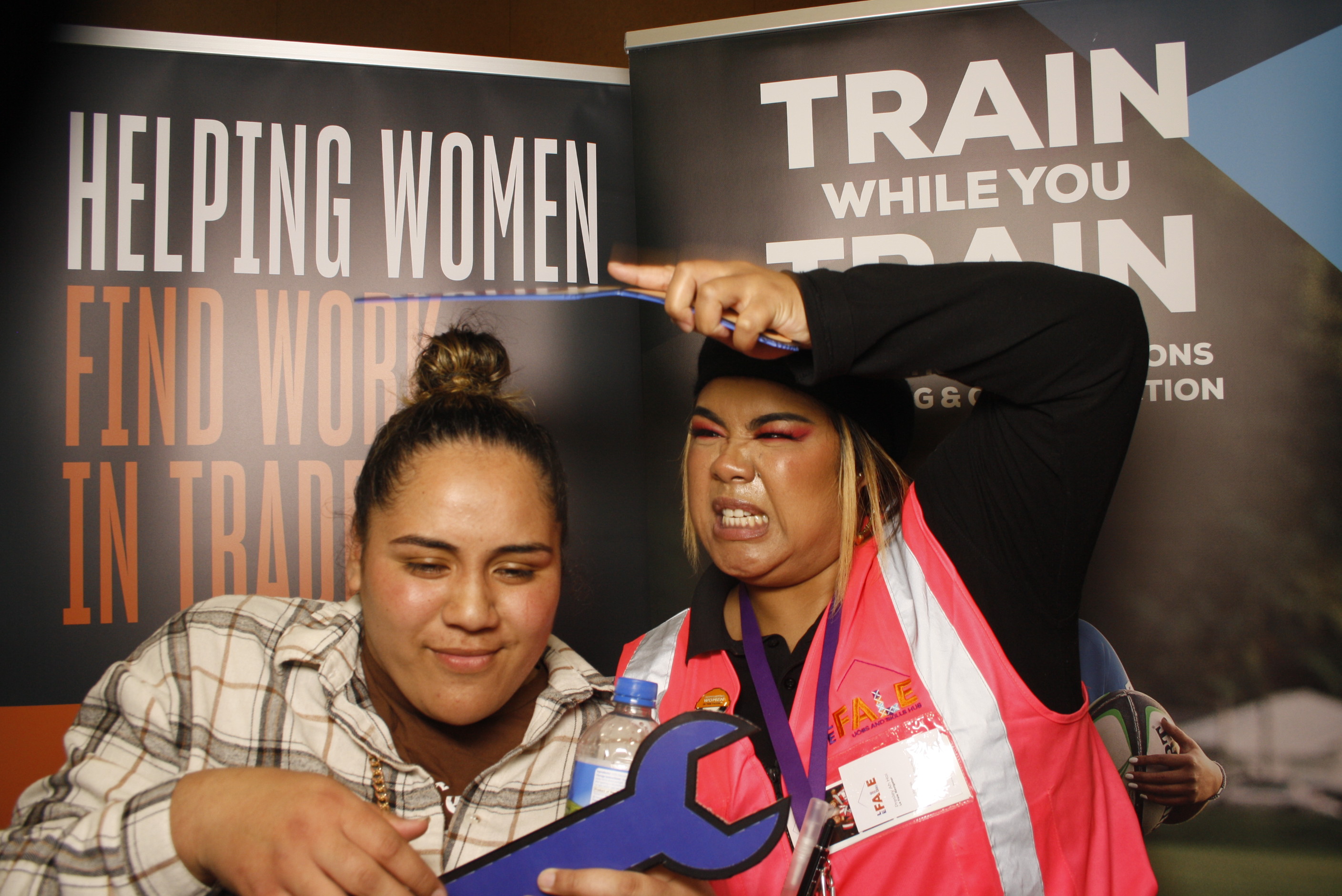 LA FALE - Jobs & Skills Expo 2022 | View more photos from the event at wgtngallery.classicphotobooths.co.nz/u/wgtncpbgallery/LA-FALE-Jobs-Skills-Expo-2022