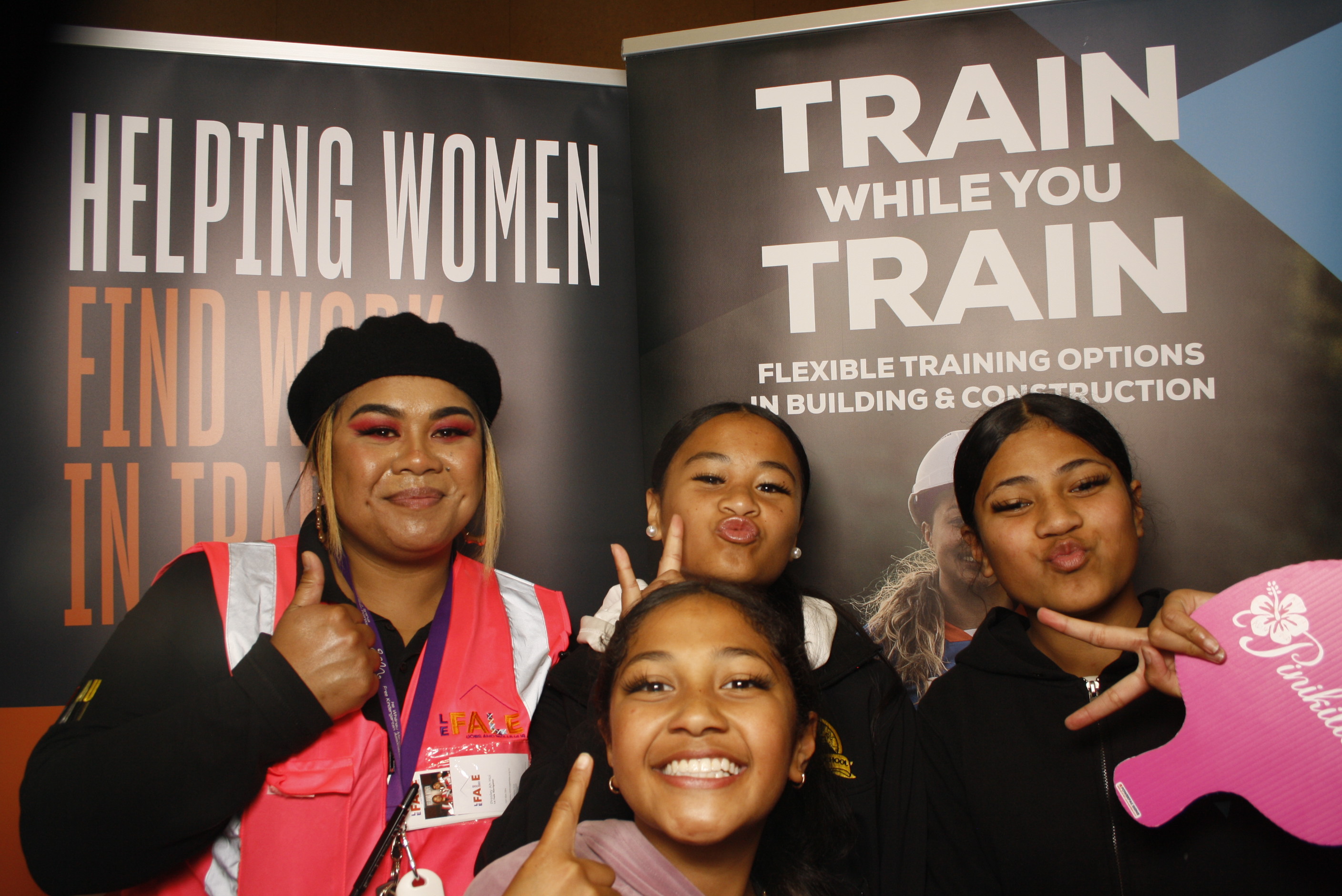 LA FALE - Jobs & Skills Expo 2022 | View more photos from the event at wgtngallery.classicphotobooths.co.nz/u/wgtncpbgallery/LA-FALE-Jobs-Skills-Expo-2022