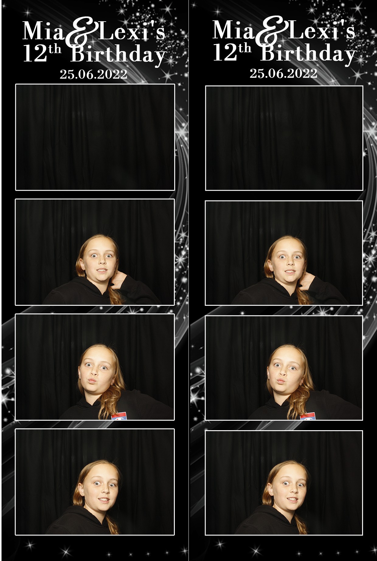 Mia & Lexi's 12th Birthday  | View more photos from the event at wgtngallery.classicphotobooths.co.nz/u/wgtncpbgallery/Mia-Lexis-12th-Birthday