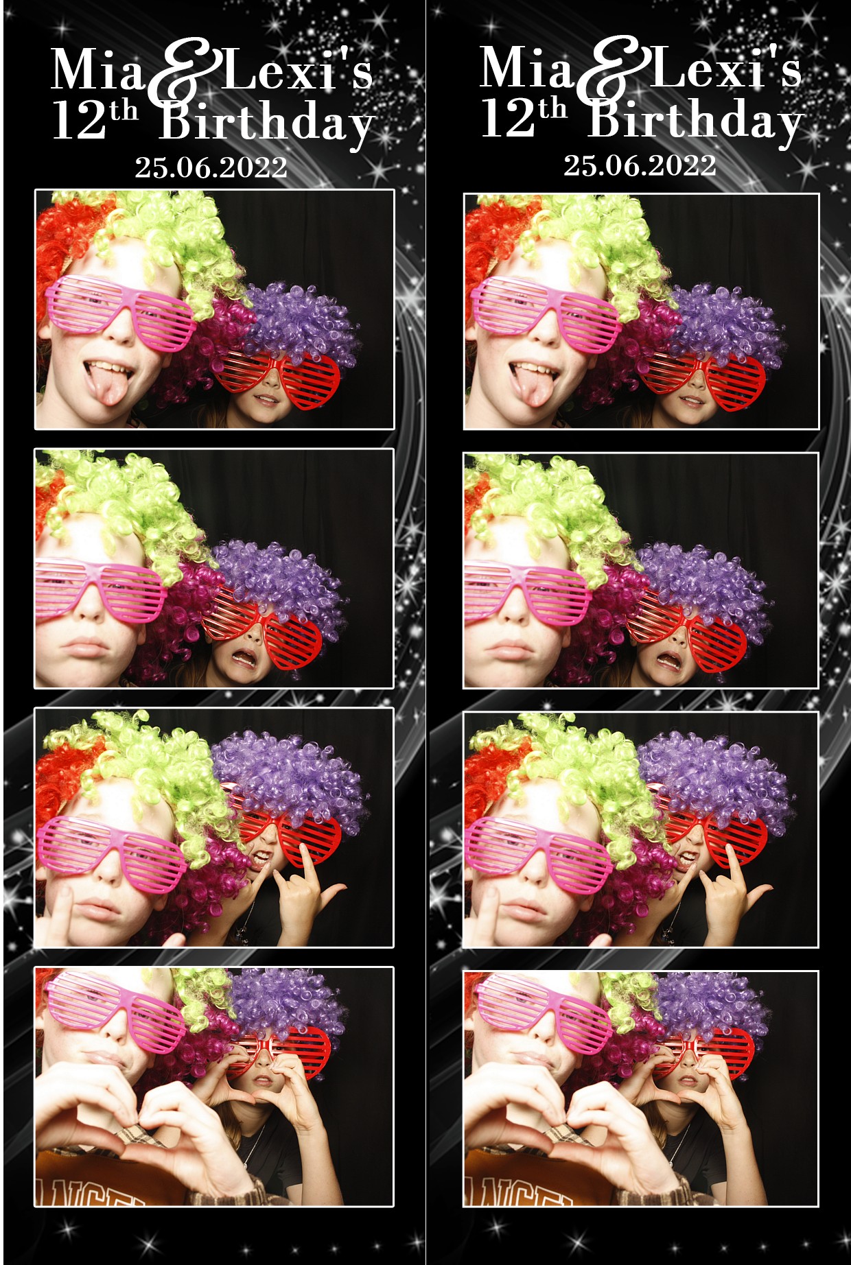 Mia & Lexi's 12th Birthday  | View more photos from the event at wgtngallery.classicphotobooths.co.nz/u/wgtncpbgallery/Mia-Lexis-12th-Birthday