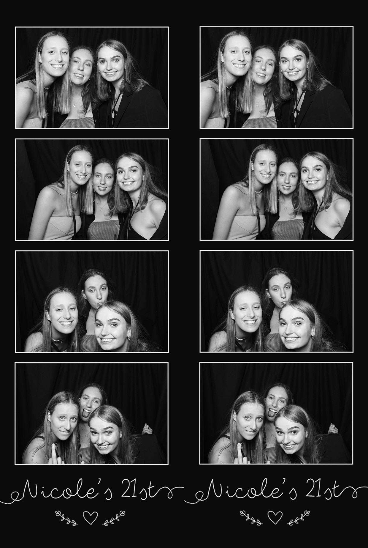 Nicole's 21st... 2022 | View more photos from the event at wgtngallery.classicphotobooths.co.nz/u/wgtncpbgallery/Nicoles-21st-2022