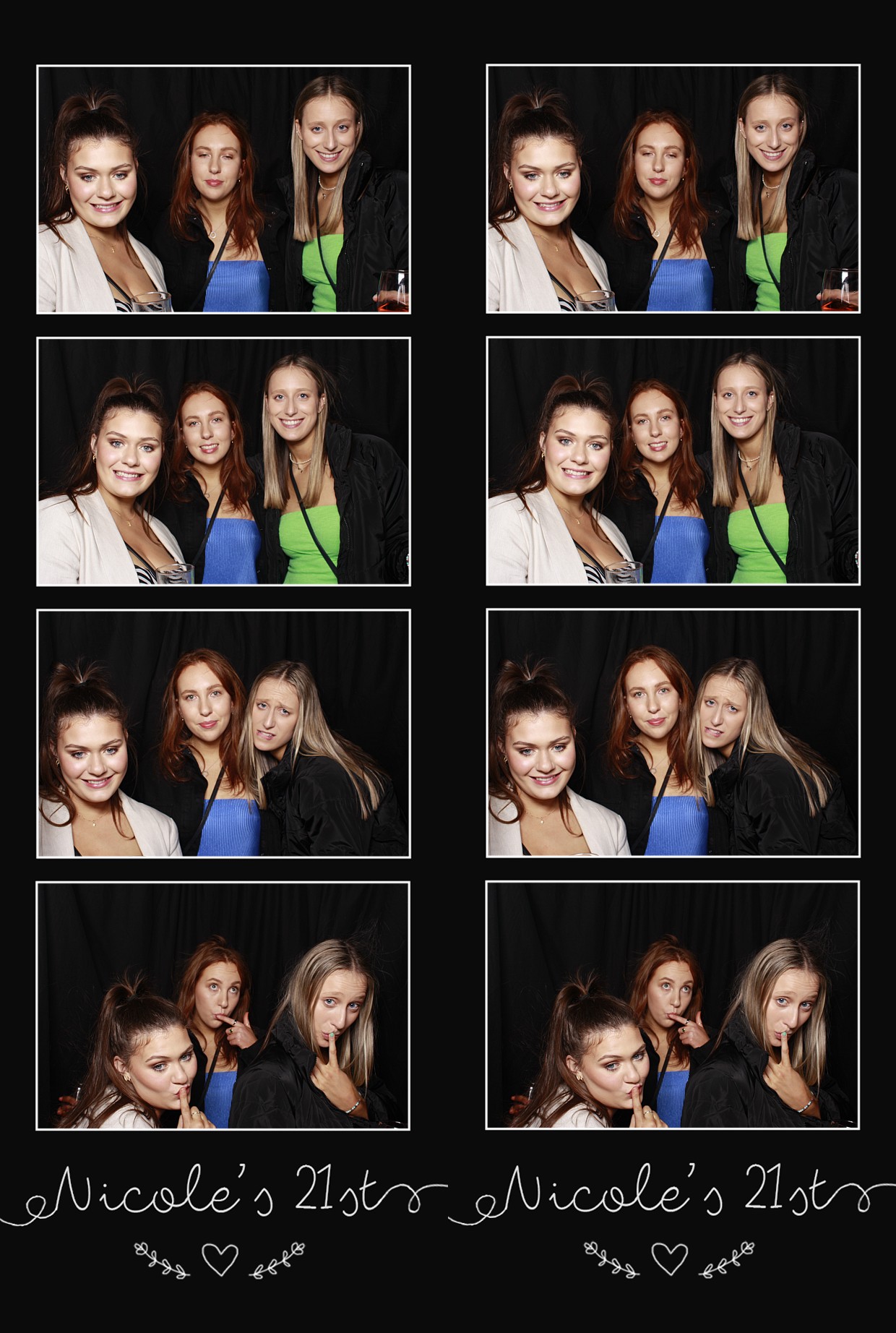 Nicole's 21st... 2022 | View more photos from the event at wgtngallery.classicphotobooths.co.nz/u/wgtncpbgallery/Nicoles-21st-2022