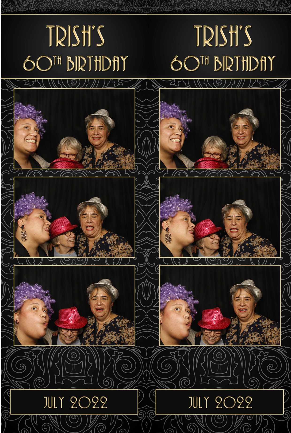 Trish's 60th Party...Party... Party! | View more photos from the event at wgtngallery.classicphotobooths.co.nz/u/wgtncpbgallery/Trishs-60th-PartyParty-Party