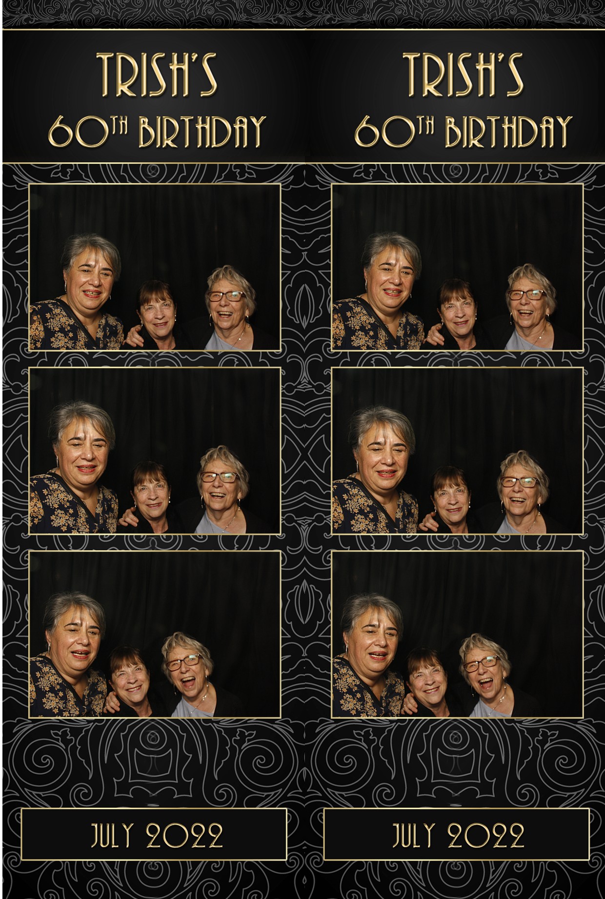 Trish's 60th Party...Party... Party! | View more photos from the event at wgtngallery.classicphotobooths.co.nz/u/wgtncpbgallery/Trishs-60th-PartyParty-Party