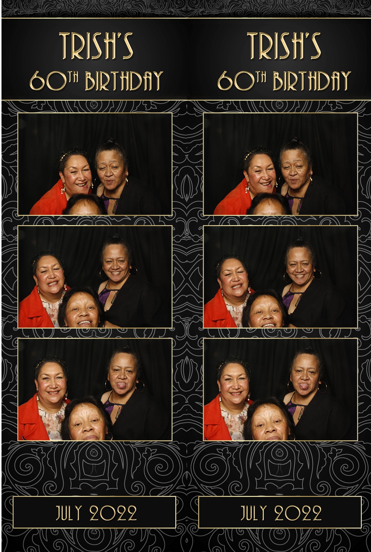 Trish's 60th Party...Party... Party! | View more photos from the event at wgtngallery.classicphotobooths.co.nz/u/wgtncpbgallery/Trishs-60th-PartyParty-Party