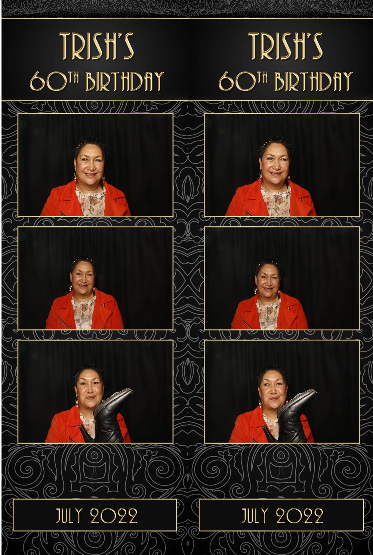 Trish's 60th Party...Party... Party! | View more photos from the event at wgtngallery.classicphotobooths.co.nz/u/wgtncpbgallery/Trishs-60th-PartyParty-Party