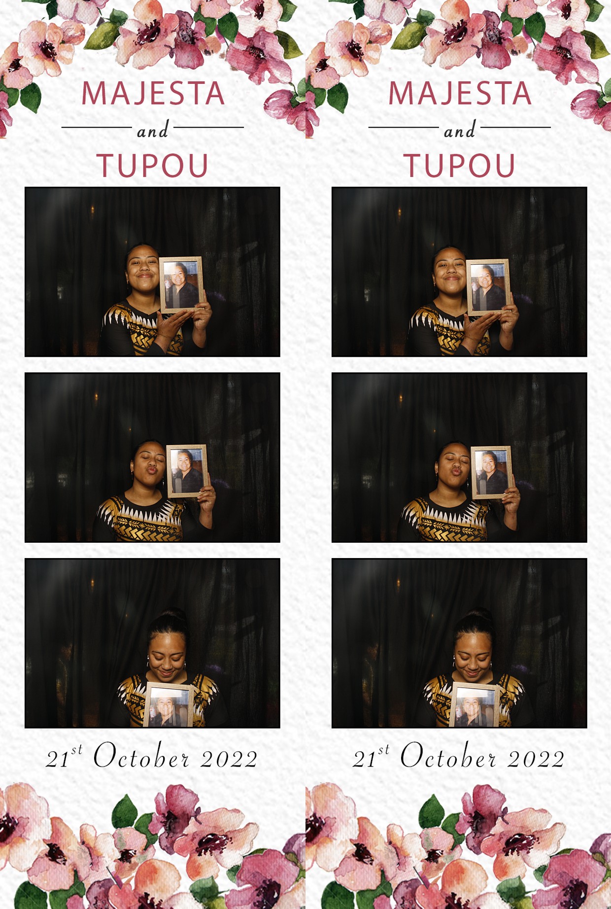 Tupou & Majesta's Wedding | View more photos from the event at wgtngallery.classicphotobooths.co.nz/u/wgtncpbgallery/Tupou-Majestas-Wedding