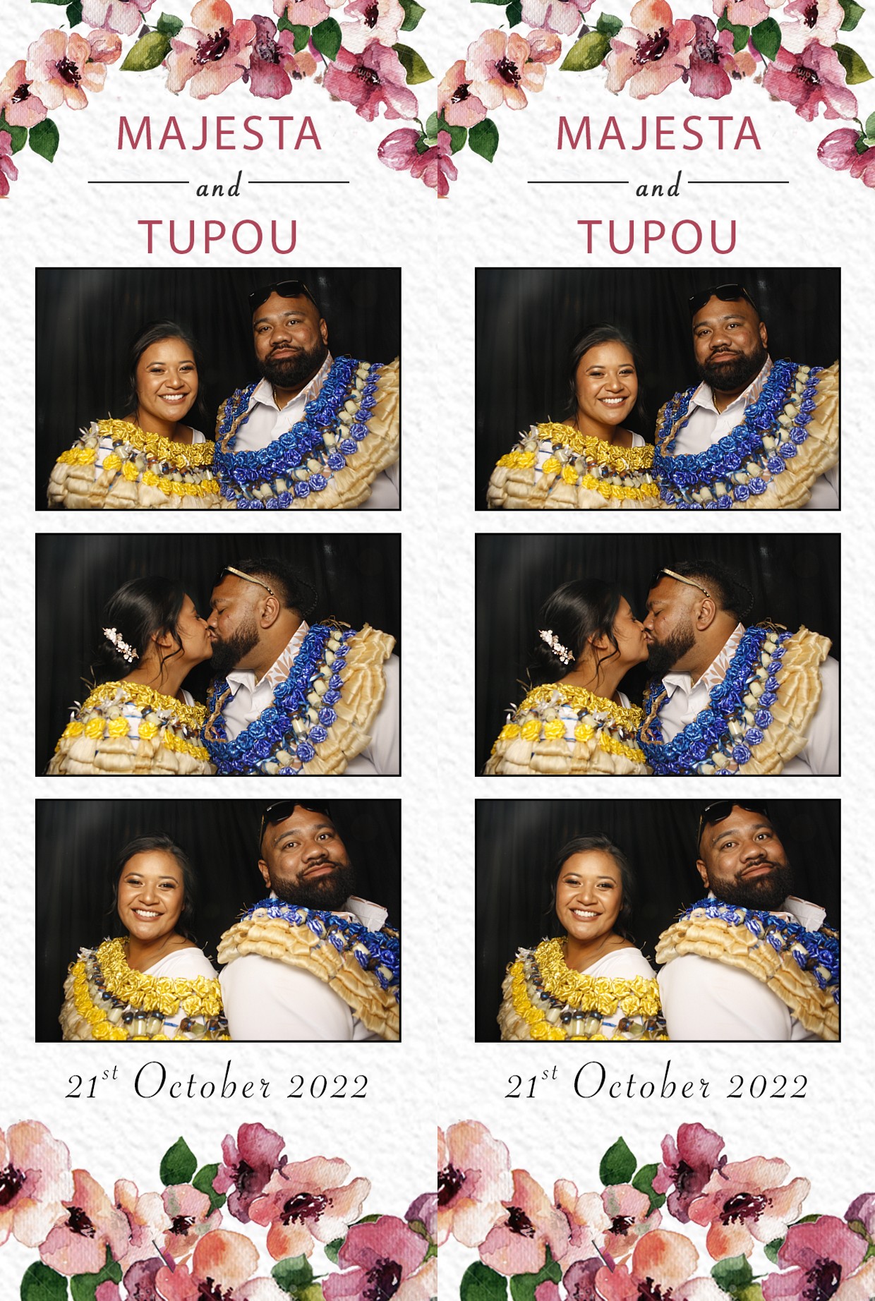Tupou & Majesta's Wedding | View more photos from the event at wgtngallery.classicphotobooths.co.nz/u/wgtncpbgallery/Tupou-Majestas-Wedding