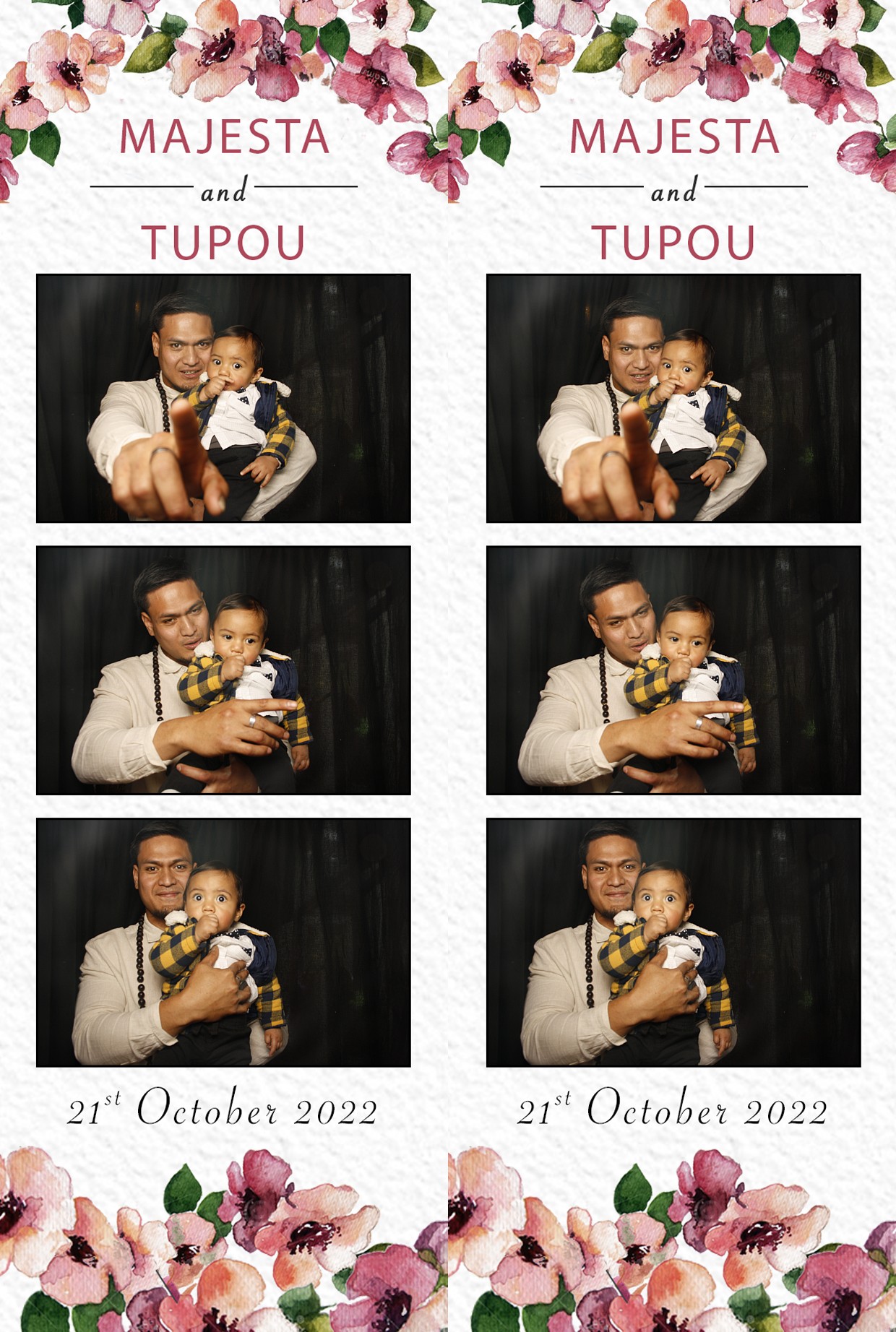 Tupou & Majesta's Wedding | View more photos from the event at wgtngallery.classicphotobooths.co.nz/u/wgtncpbgallery/Tupou-Majestas-Wedding