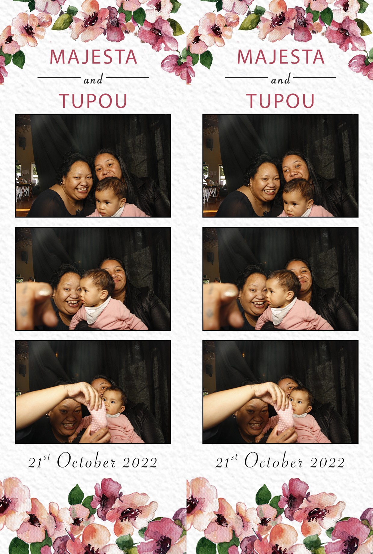 Tupou & Majesta's Wedding | View more photos from the event at wgtngallery.classicphotobooths.co.nz/u/wgtncpbgallery/Tupou-Majestas-Wedding