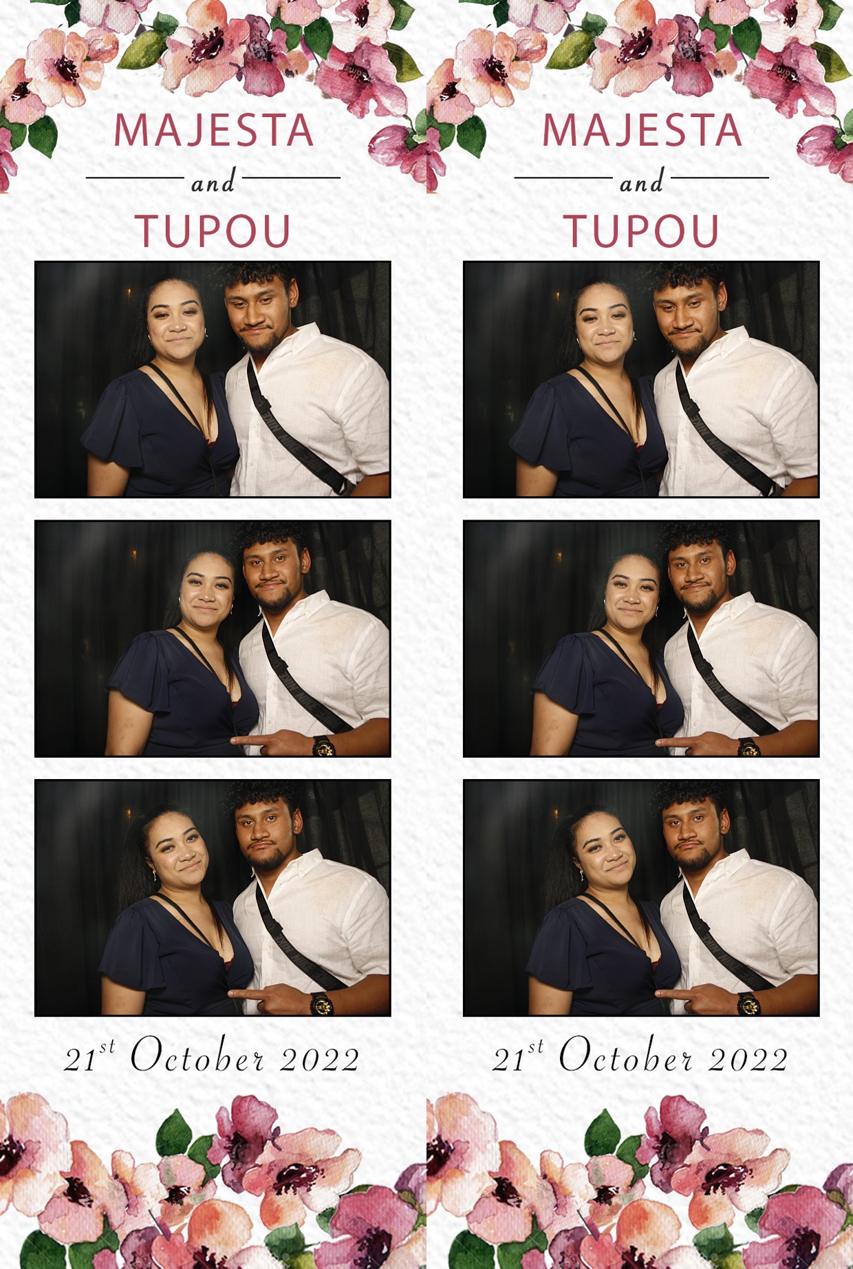 Tupou & Majesta's Wedding | View more photos from the event at wgtngallery.classicphotobooths.co.nz/u/wgtncpbgallery/Tupou-Majestas-Wedding