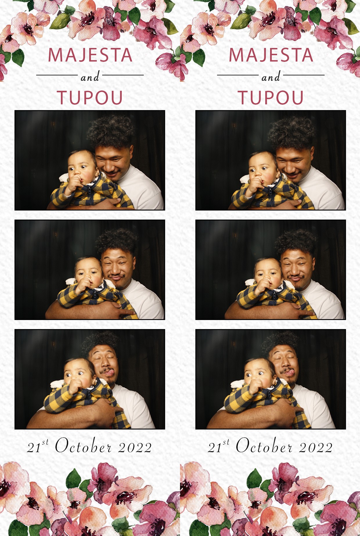 Tupou & Majesta's Wedding | View more photos from the event at wgtngallery.classicphotobooths.co.nz/u/wgtncpbgallery/Tupou-Majestas-Wedding
