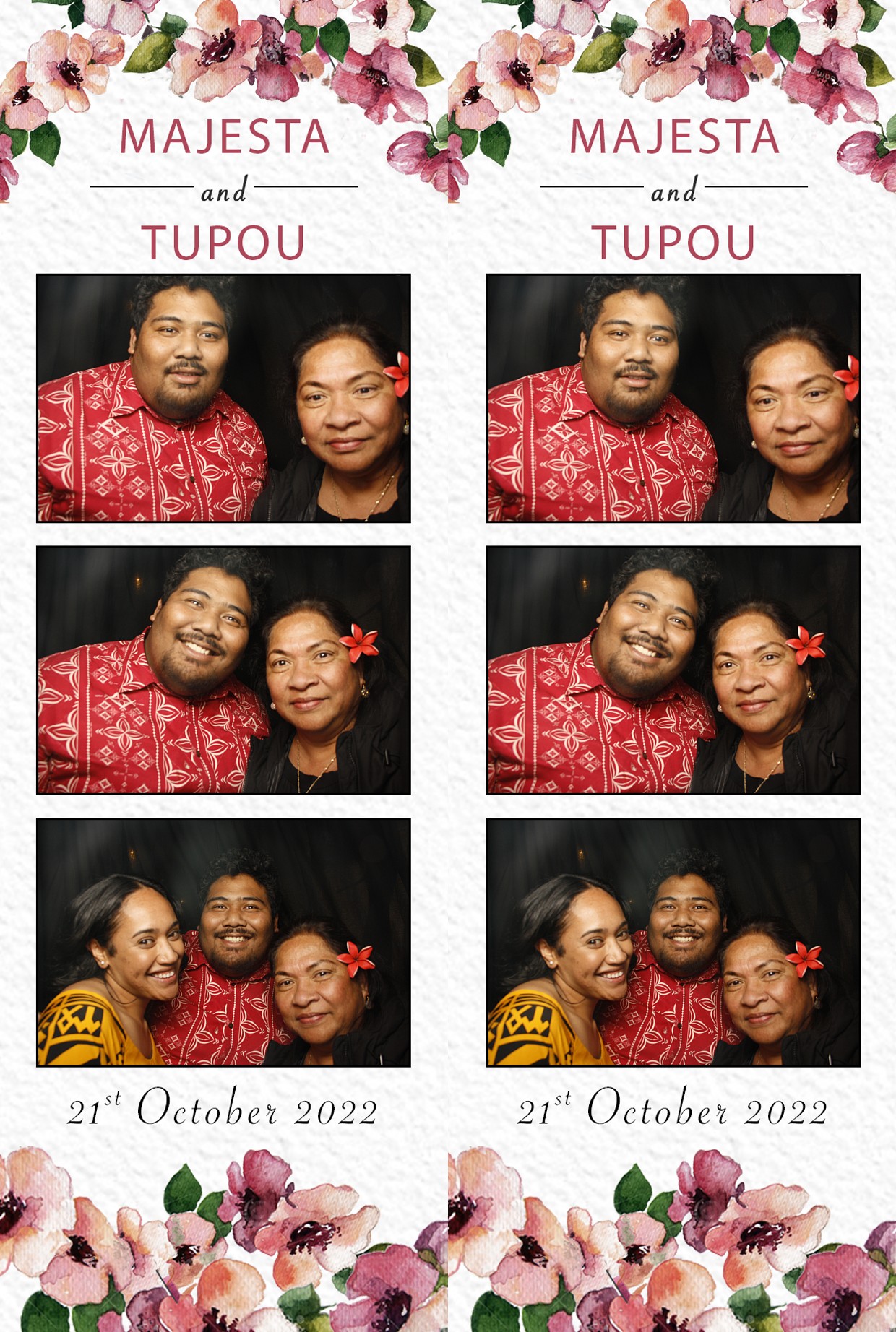 Tupou & Majesta's Wedding | View more photos from the event at wgtngallery.classicphotobooths.co.nz/u/wgtncpbgallery/Tupou-Majestas-Wedding