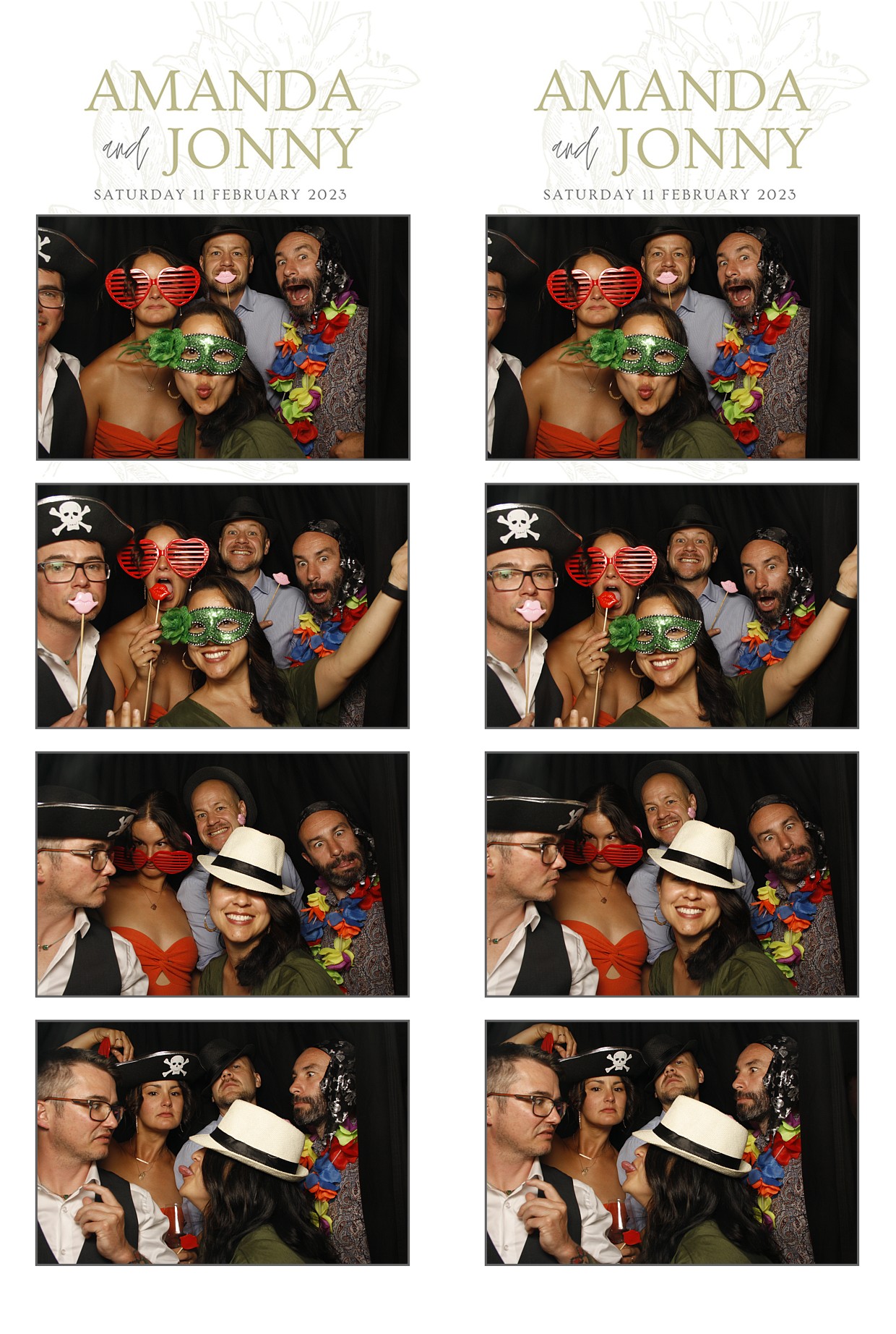 Amanda & Jonny's Wedding | View more photos from the event at wgtngallery.classicphotobooths.co.nz/u/wgtncpbgallery/Amanda-Jonnys-Wedding