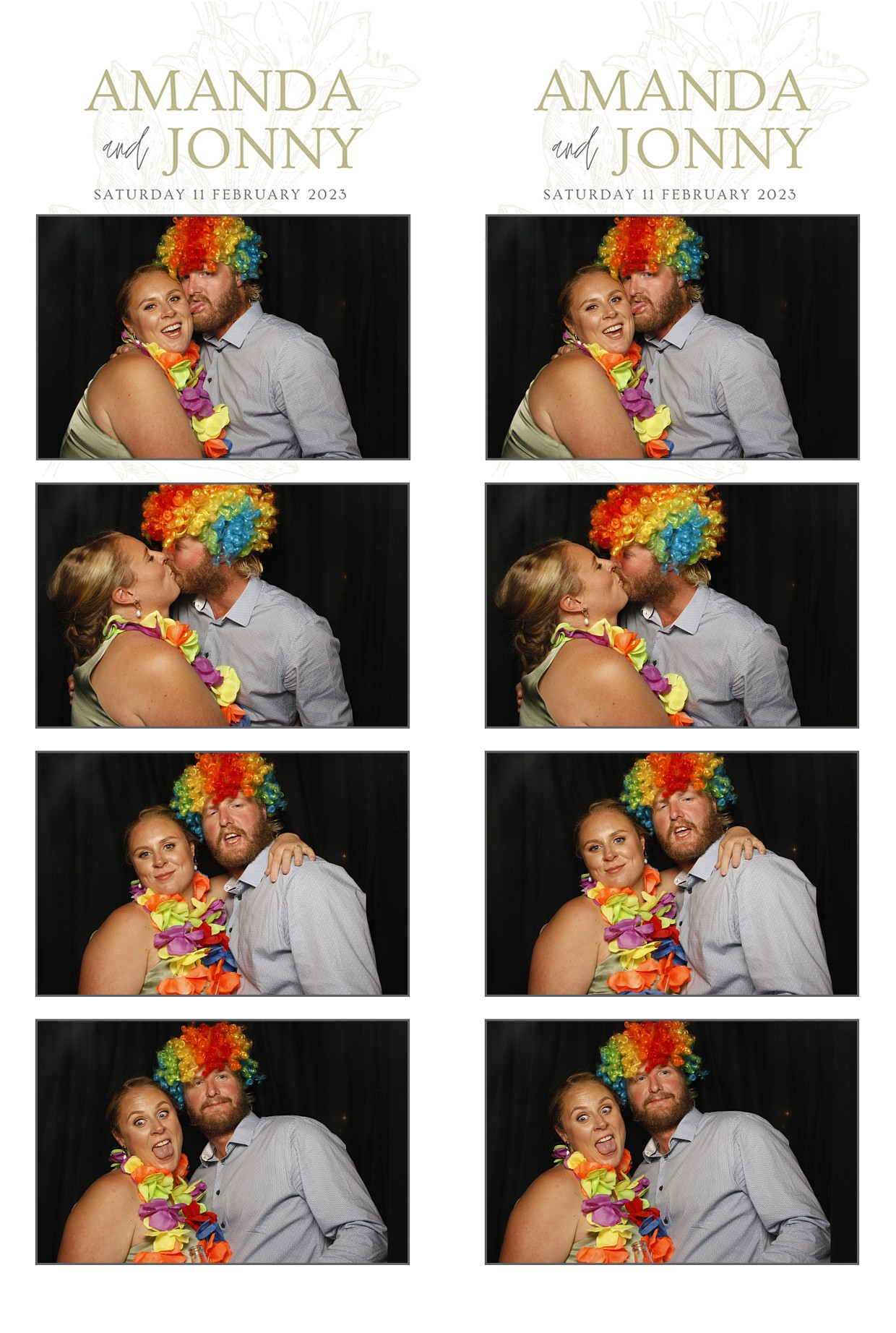 Amanda & Jonny's Wedding | View more photos from the event at wgtngallery.classicphotobooths.co.nz/u/wgtncpbgallery/Amanda-Jonnys-Wedding