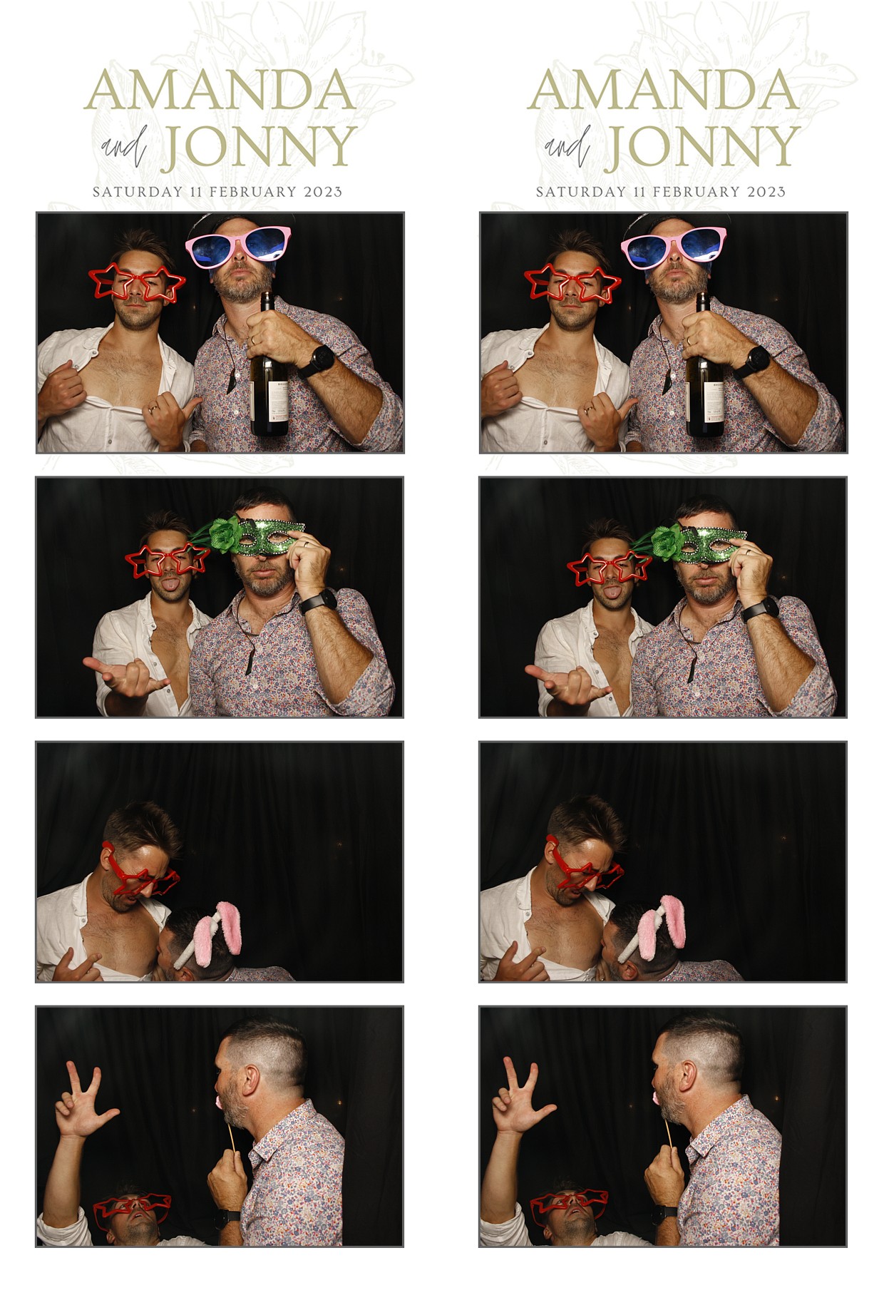 Amanda & Jonny's Wedding | View more photos from the event at wgtngallery.classicphotobooths.co.nz/u/wgtncpbgallery/Amanda-Jonnys-Wedding