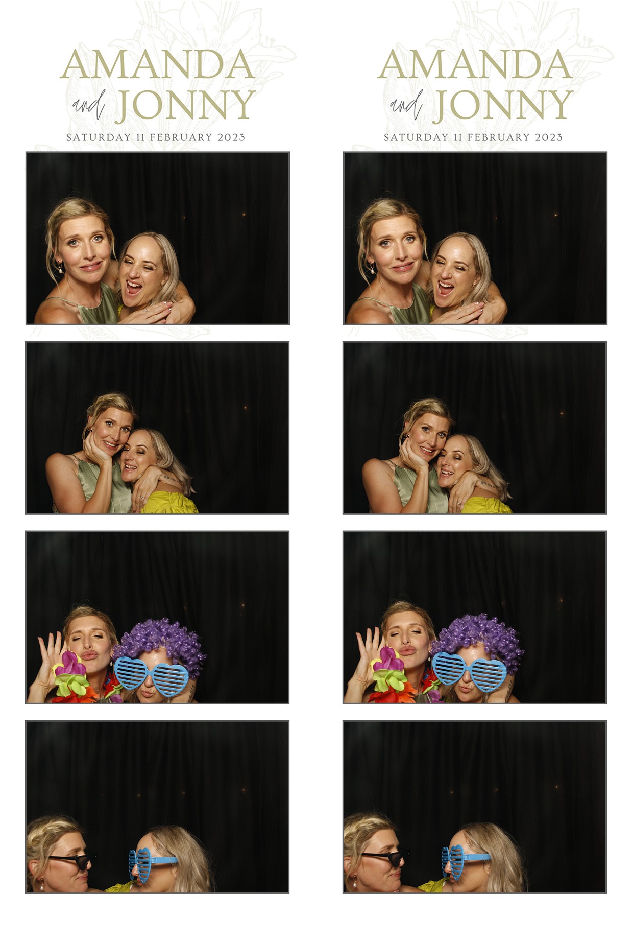 Amanda & Jonny's Wedding | View more photos from the event at wgtngallery.classicphotobooths.co.nz/u/wgtncpbgallery/Amanda-Jonnys-Wedding