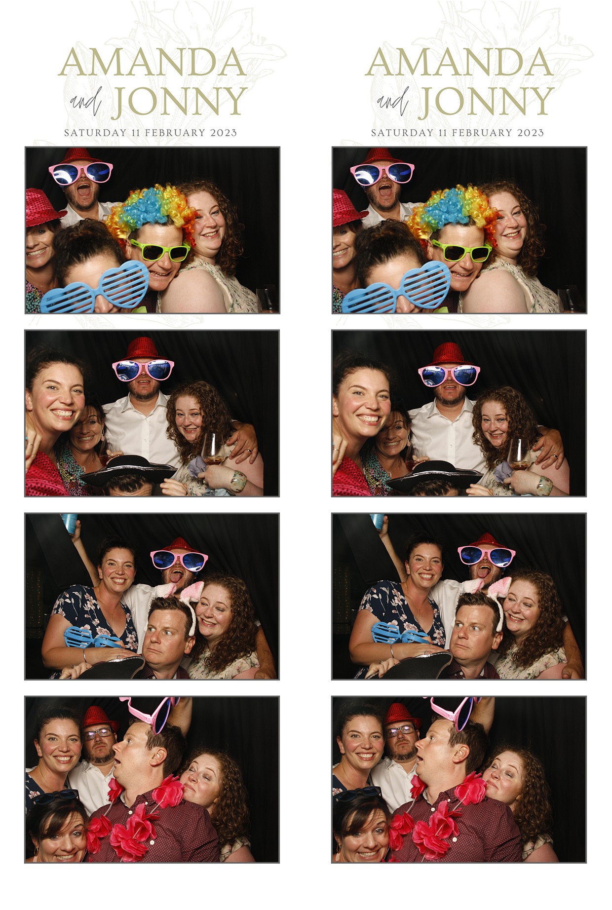 Amanda & Jonny's Wedding | View more photos from the event at wgtngallery.classicphotobooths.co.nz/u/wgtncpbgallery/Amanda-Jonnys-Wedding