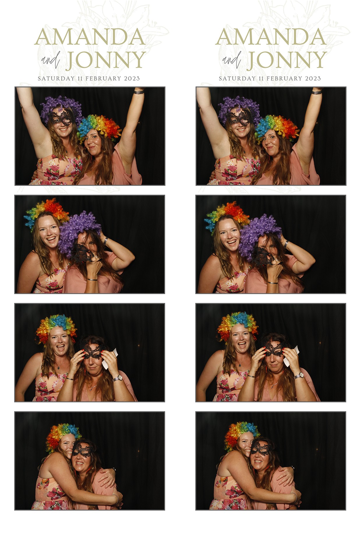 Amanda & Jonny's Wedding | View more photos from the event at wgtngallery.classicphotobooths.co.nz/u/wgtncpbgallery/Amanda-Jonnys-Wedding