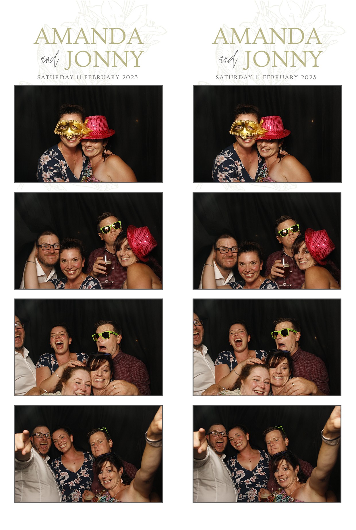 Amanda & Jonny's Wedding | View more photos from the event at wgtngallery.classicphotobooths.co.nz/u/wgtncpbgallery/Amanda-Jonnys-Wedding