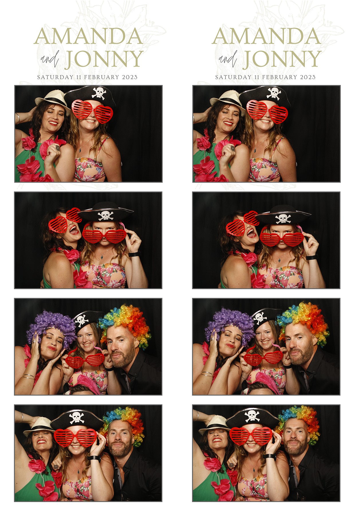 Amanda & Jonny's Wedding | View more photos from the event at wgtngallery.classicphotobooths.co.nz/u/wgtncpbgallery/Amanda-Jonnys-Wedding