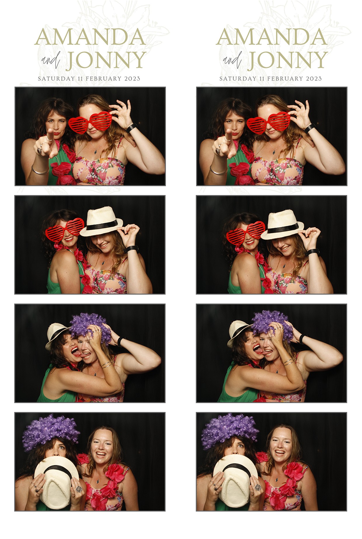 Amanda & Jonny's Wedding | View more photos from the event at wgtngallery.classicphotobooths.co.nz/u/wgtncpbgallery/Amanda-Jonnys-Wedding