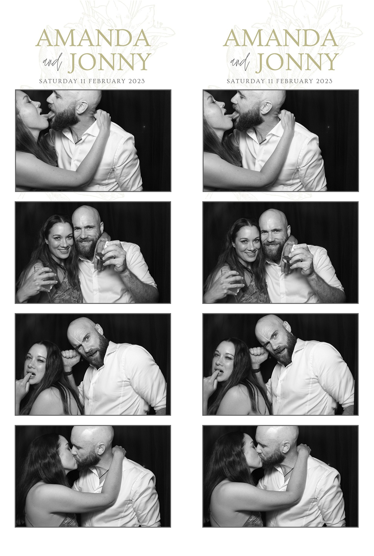 Amanda & Jonny's Wedding | View more photos from the event at wgtngallery.classicphotobooths.co.nz/u/wgtncpbgallery/Amanda-Jonnys-Wedding