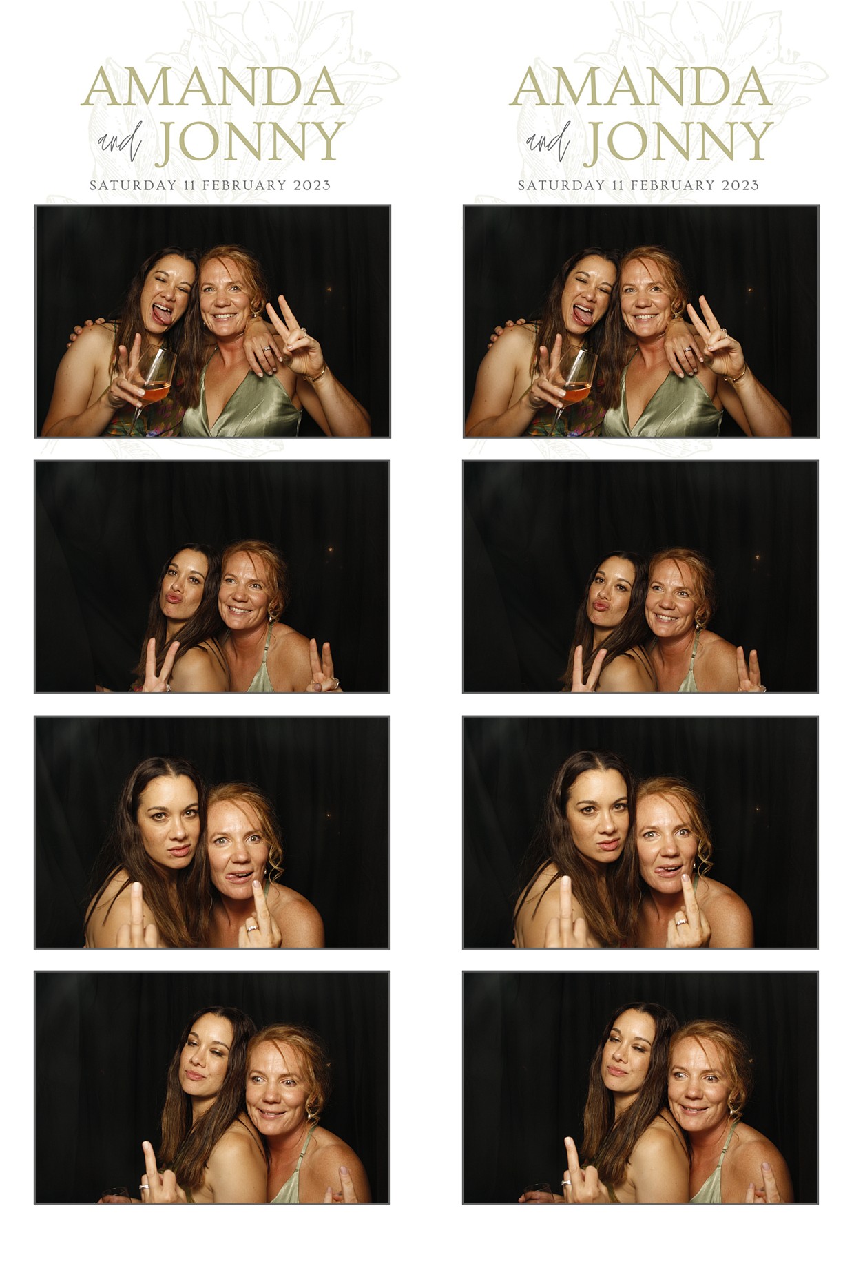 Amanda & Jonny's Wedding | View more photos from the event at wgtngallery.classicphotobooths.co.nz/u/wgtncpbgallery/Amanda-Jonnys-Wedding