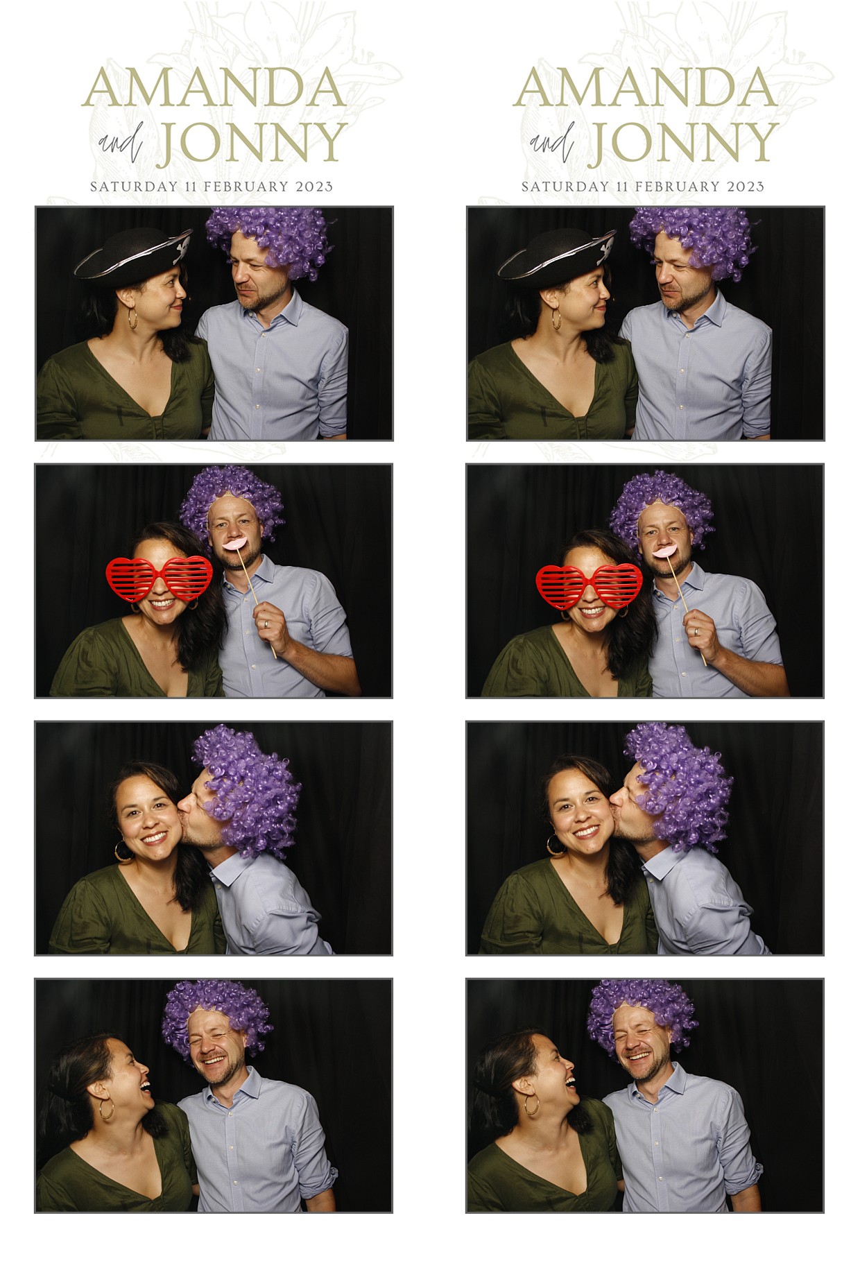 Amanda & Jonny's Wedding | View more photos from the event at wgtngallery.classicphotobooths.co.nz/u/wgtncpbgallery/Amanda-Jonnys-Wedding