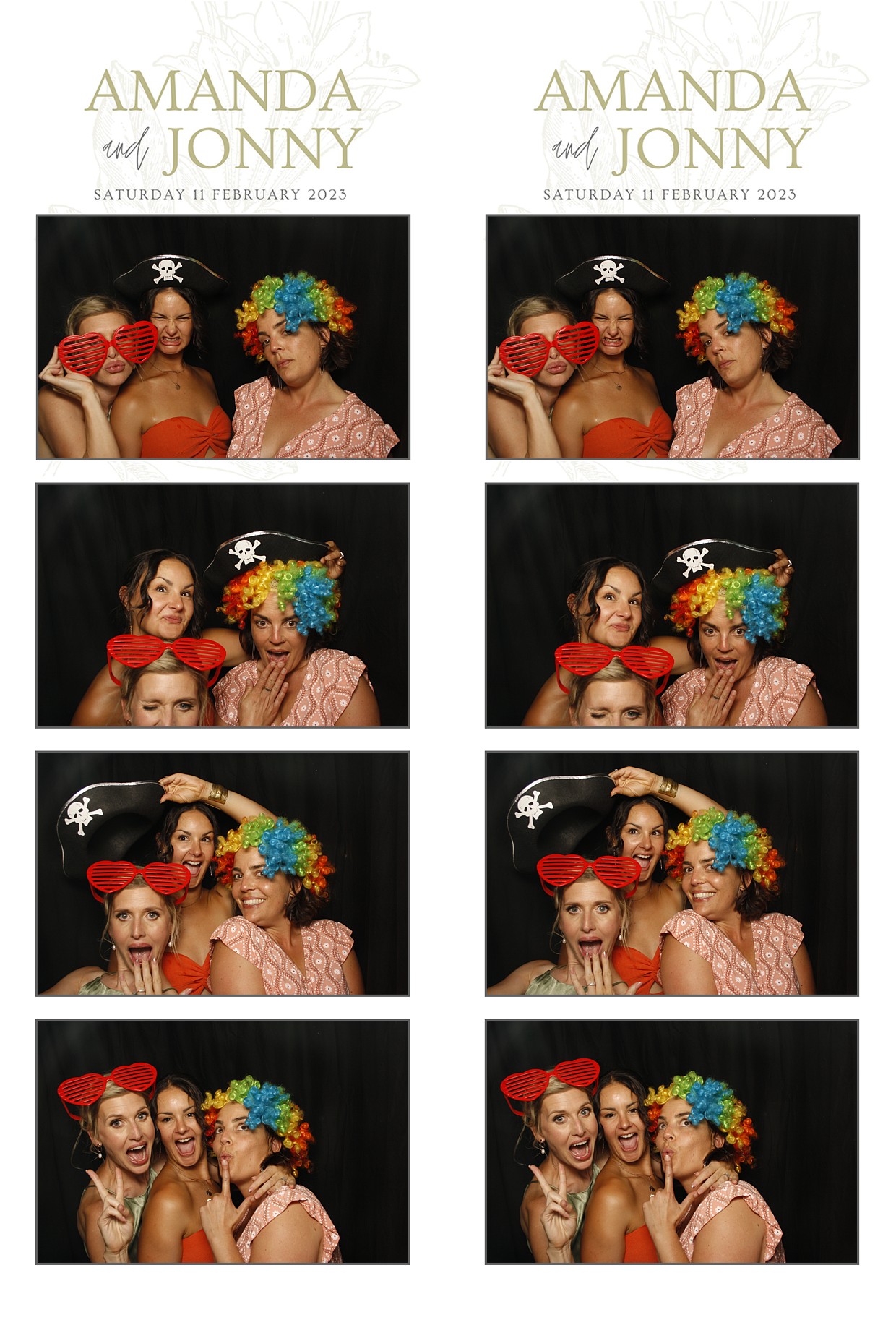 Amanda & Jonny's Wedding | View more photos from the event at wgtngallery.classicphotobooths.co.nz/u/wgtncpbgallery/Amanda-Jonnys-Wedding