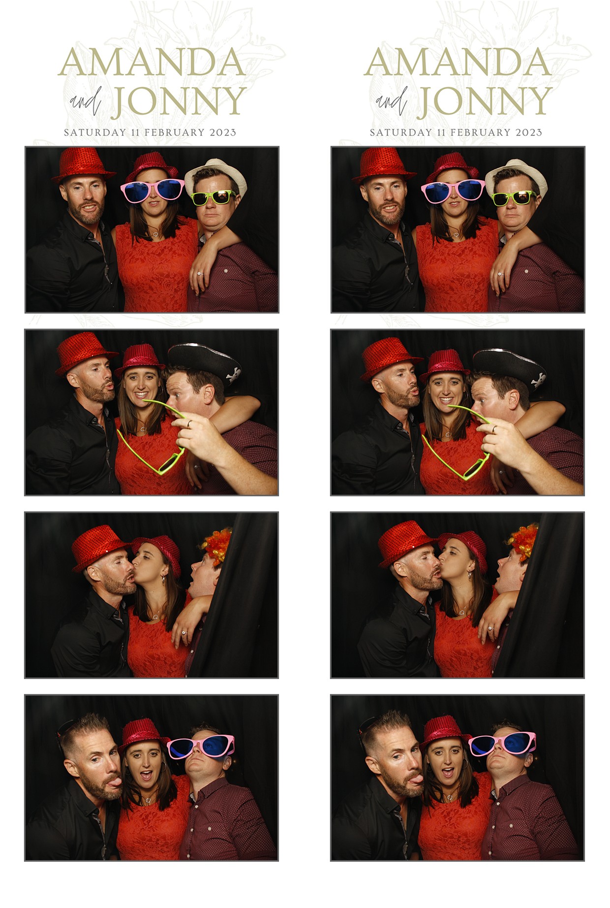 Amanda & Jonny's Wedding | View more photos from the event at wgtngallery.classicphotobooths.co.nz/u/wgtncpbgallery/Amanda-Jonnys-Wedding