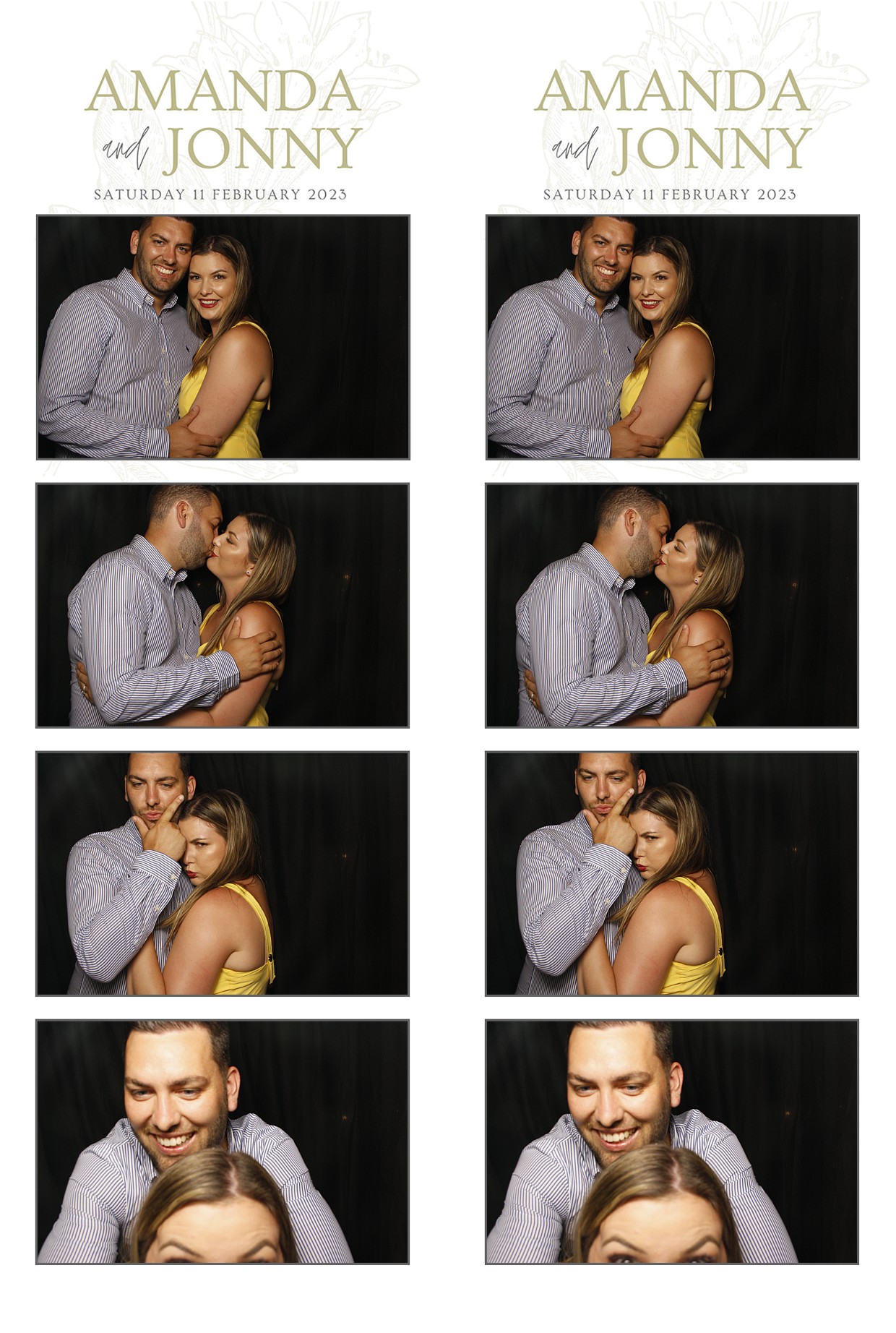 Amanda & Jonny's Wedding | View more photos from the event at wgtngallery.classicphotobooths.co.nz/u/wgtncpbgallery/Amanda-Jonnys-Wedding