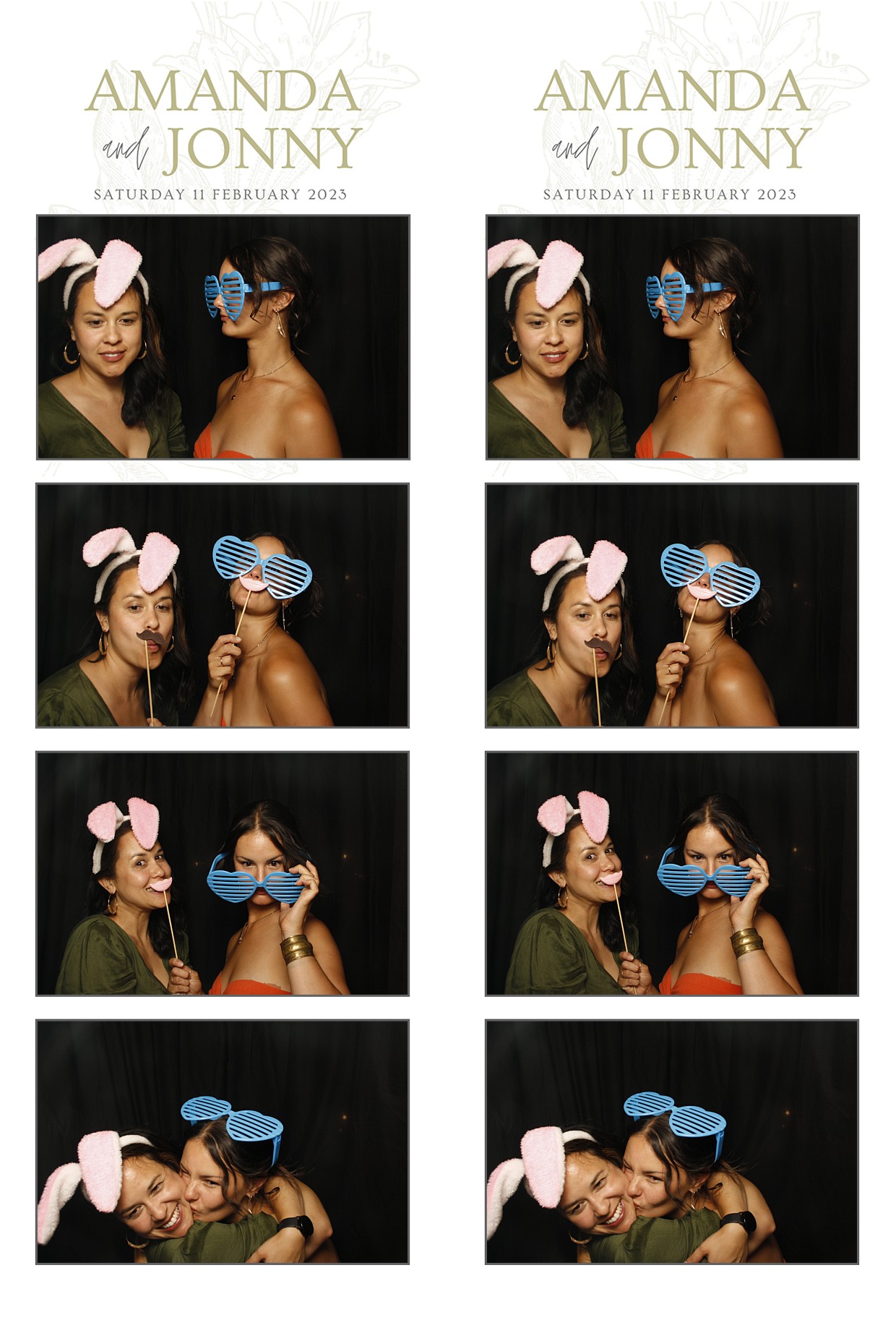 Amanda & Jonny's Wedding | View more photos from the event at wgtngallery.classicphotobooths.co.nz/u/wgtncpbgallery/Amanda-Jonnys-Wedding