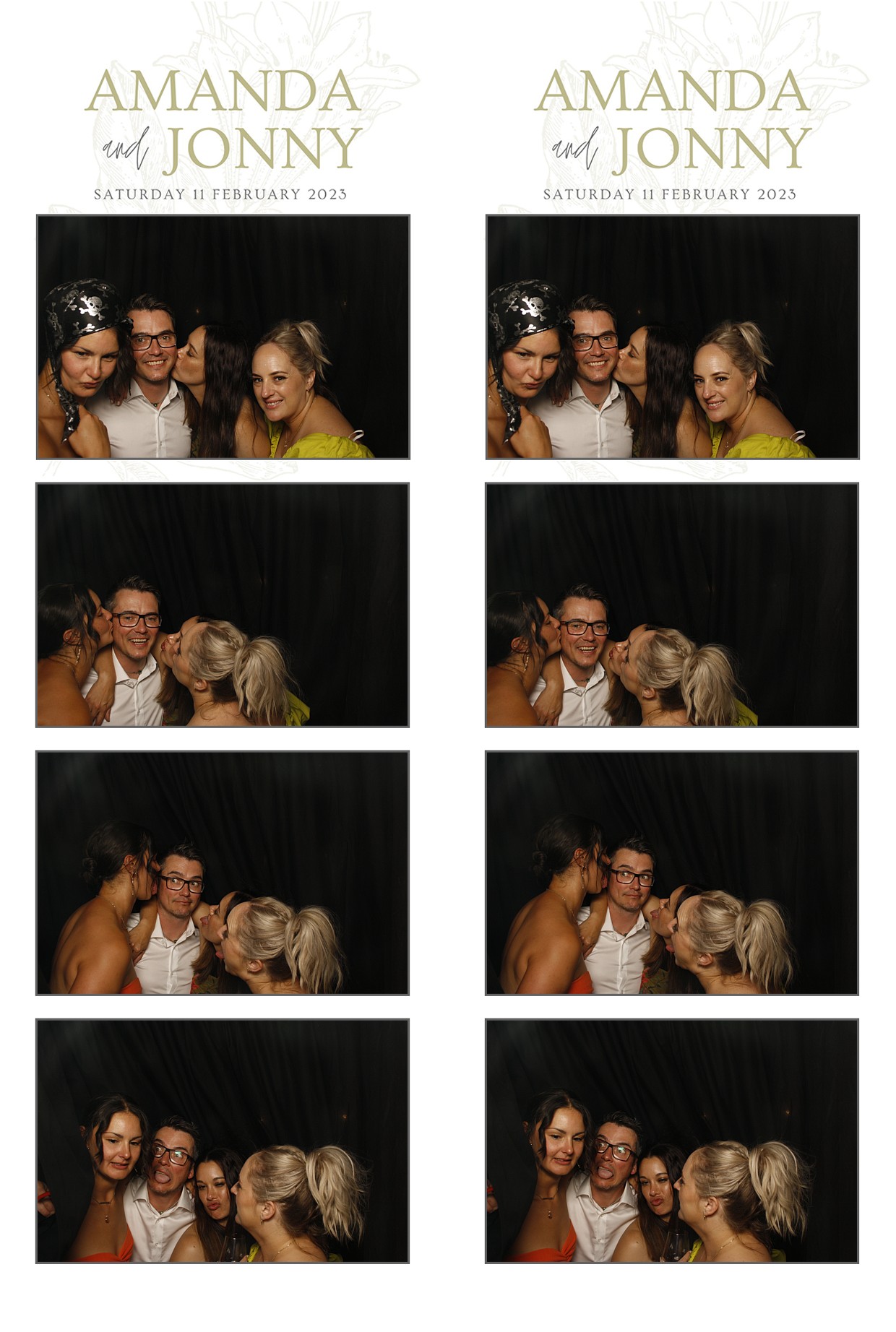 Amanda & Jonny's Wedding | View more photos from the event at wgtngallery.classicphotobooths.co.nz/u/wgtncpbgallery/Amanda-Jonnys-Wedding