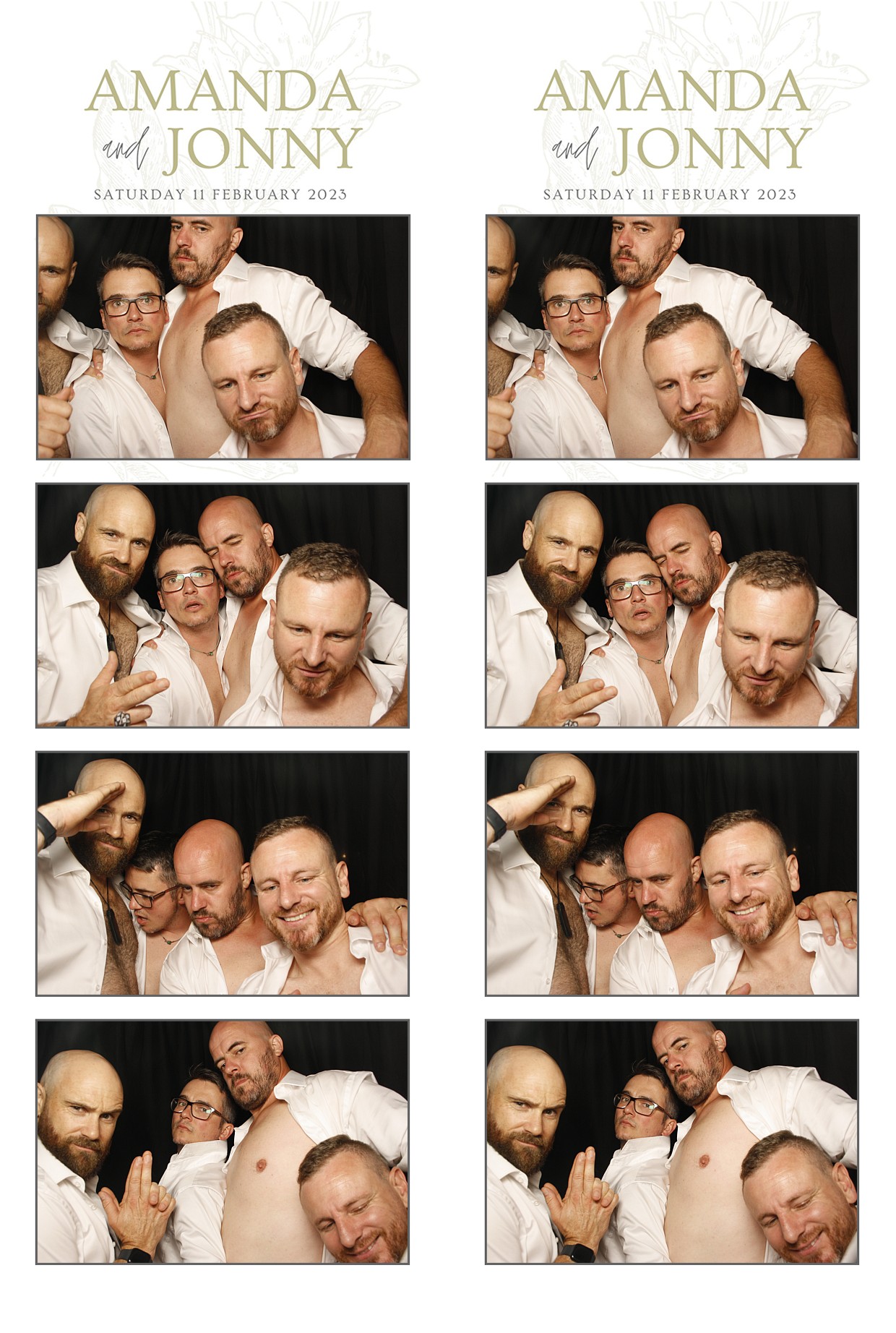 Amanda & Jonny's Wedding | View more photos from the event at wgtngallery.classicphotobooths.co.nz/u/wgtncpbgallery/Amanda-Jonnys-Wedding