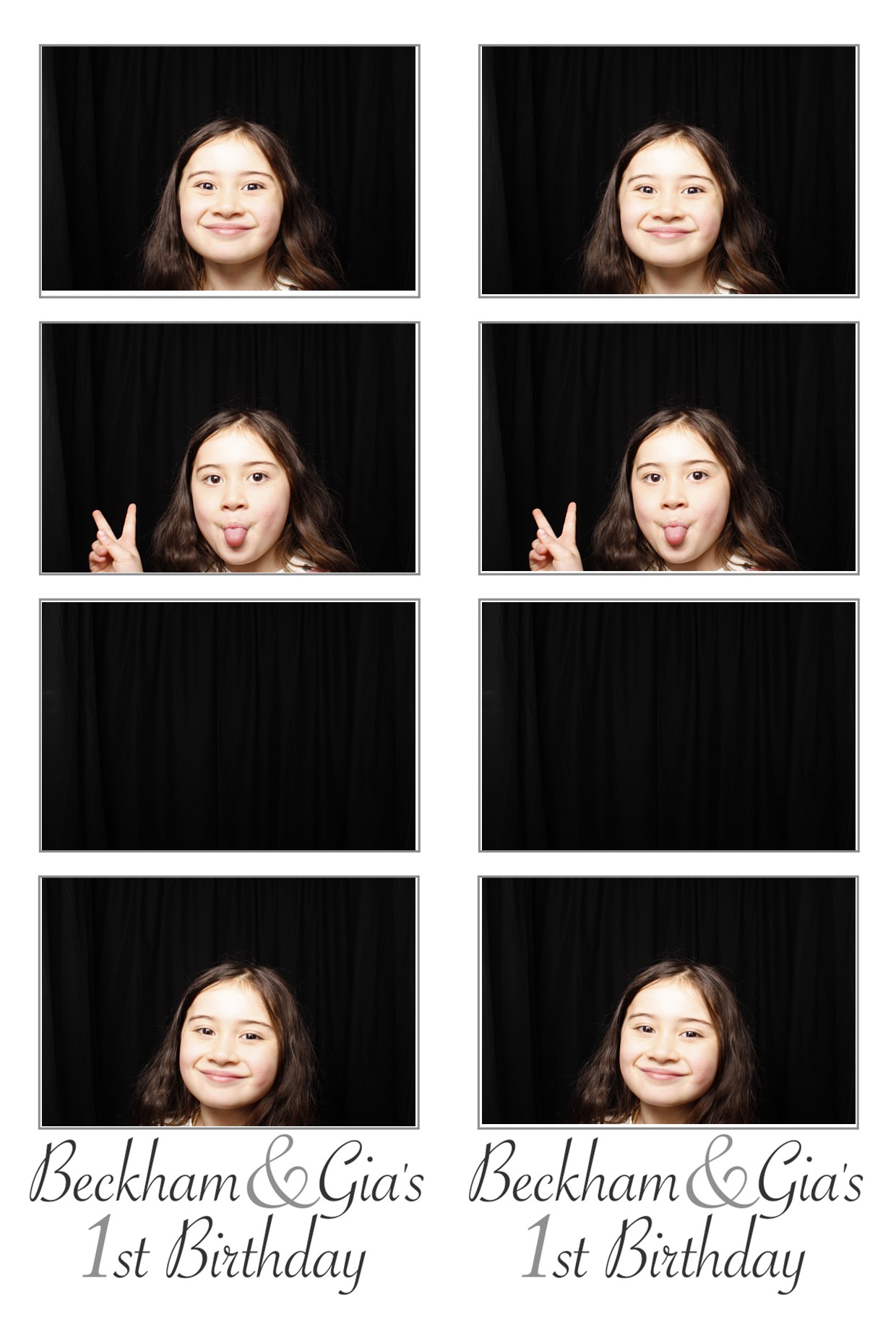 Beckham & Gia's  First Birthday | View more photos from the event at wgtngallery.classicphotobooths.co.nz/u/wgtncpbgallery/Beckham-Gias-First-Birthday