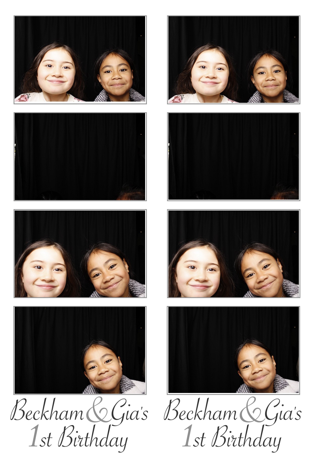 Beckham & Gia's  First Birthday | View more photos from the event at wgtngallery.classicphotobooths.co.nz/u/wgtncpbgallery/Beckham-Gias-First-Birthday