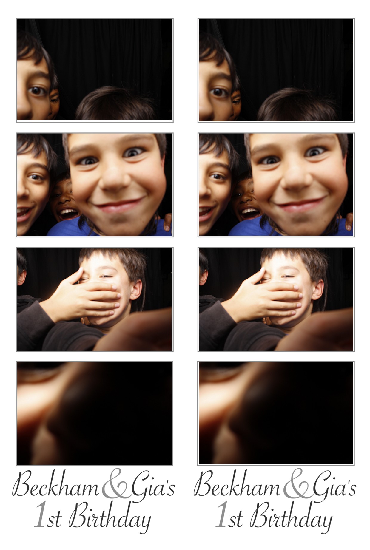 Beckham & Gia's  First Birthday | View more photos from the event at wgtngallery.classicphotobooths.co.nz/u/wgtncpbgallery/Beckham-Gias-First-Birthday