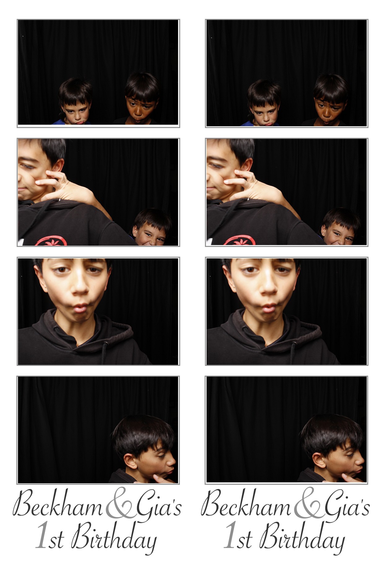 Beckham & Gia's  First Birthday | View more photos from the event at wgtngallery.classicphotobooths.co.nz/u/wgtncpbgallery/Beckham-Gias-First-Birthday