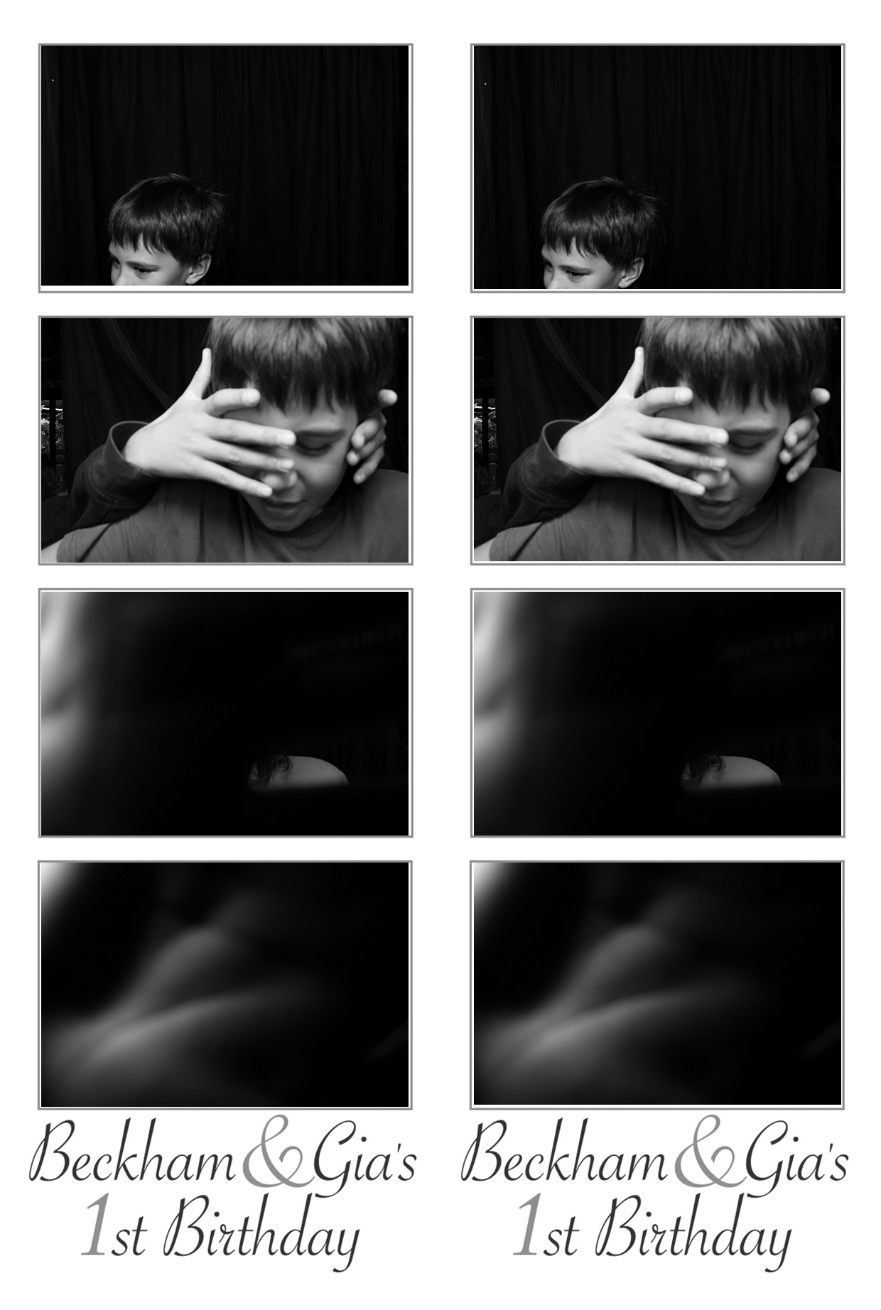 Beckham & Gia's  First Birthday | View more photos from the event at wgtngallery.classicphotobooths.co.nz/u/wgtncpbgallery/Beckham-Gias-First-Birthday